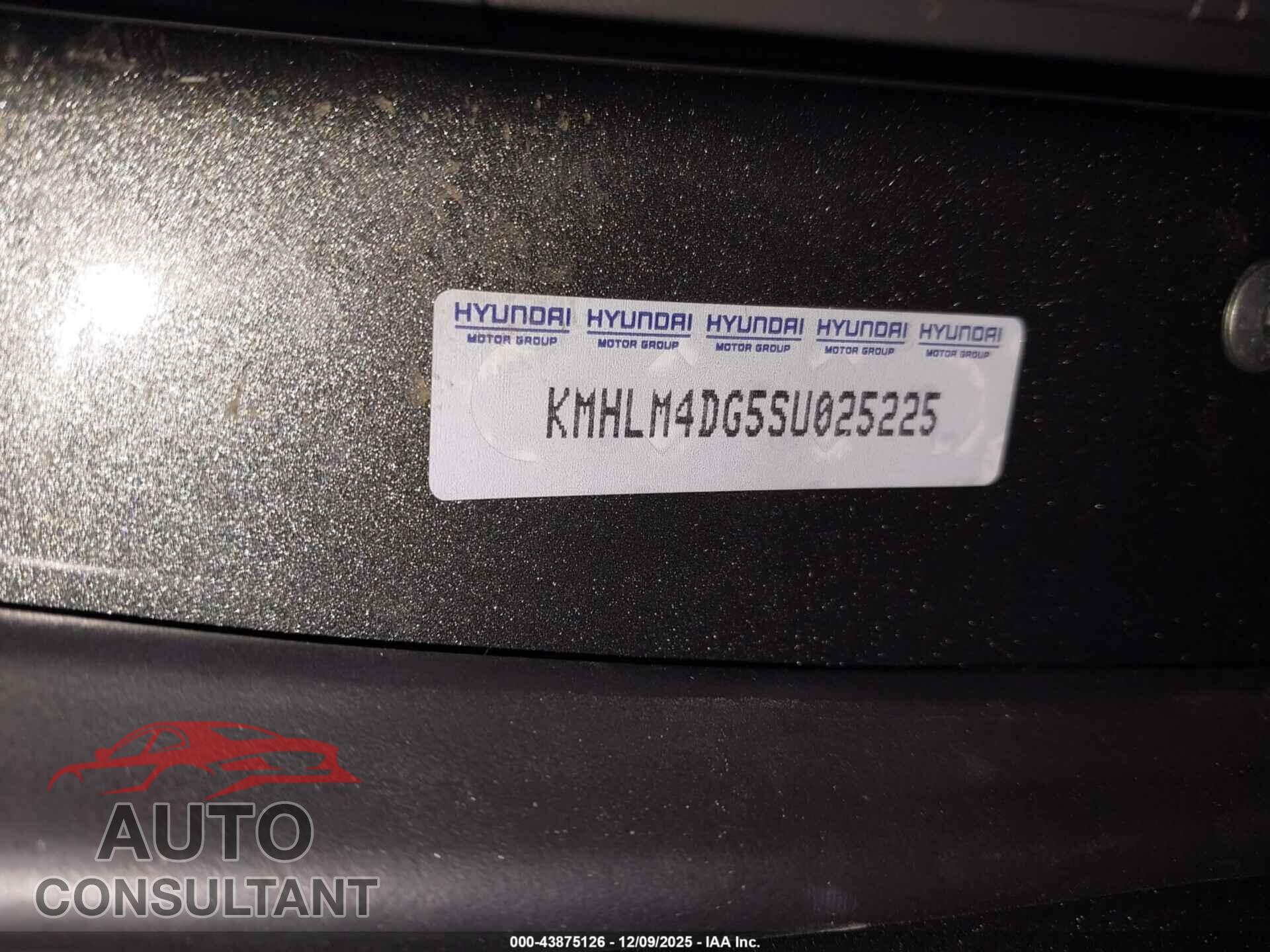 HYUNDAI ELANTRA 2025 - KMHLM4DG5SU025225