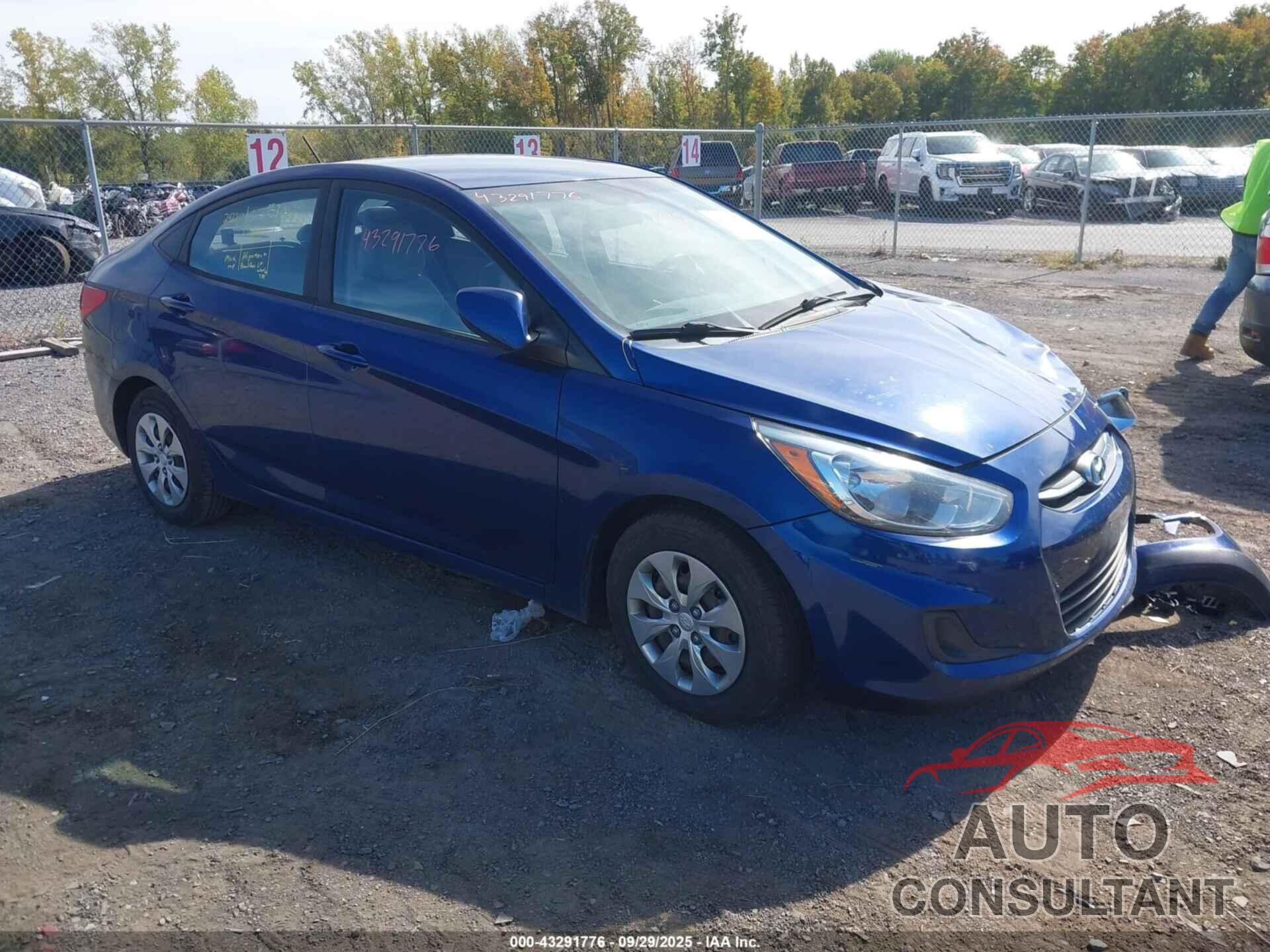 HYUNDAI ACCENT 2015 - KMHCT4AE2FU831082