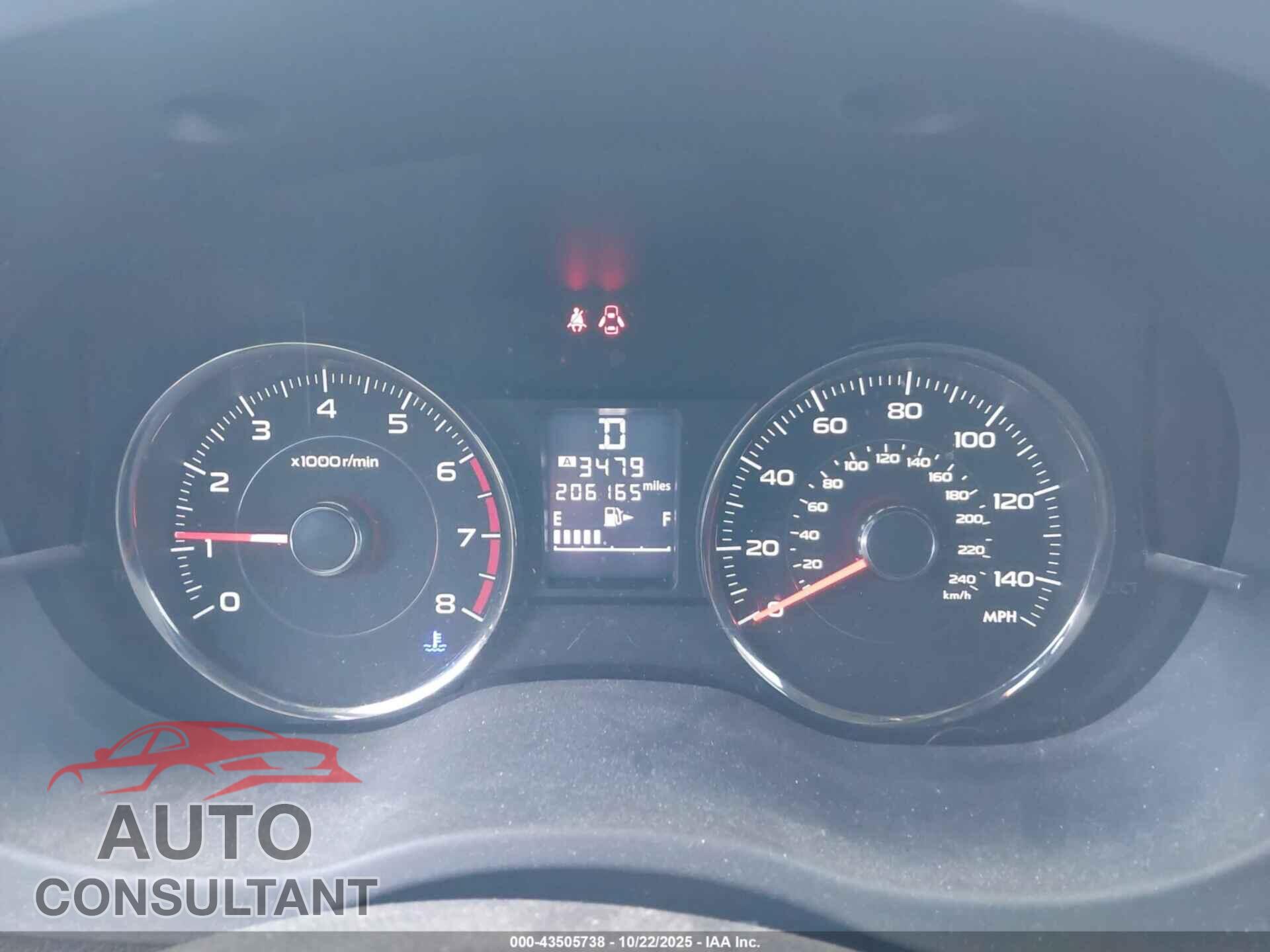 SUBARU FORESTER 2014 - JF2SJAMC8EH406036