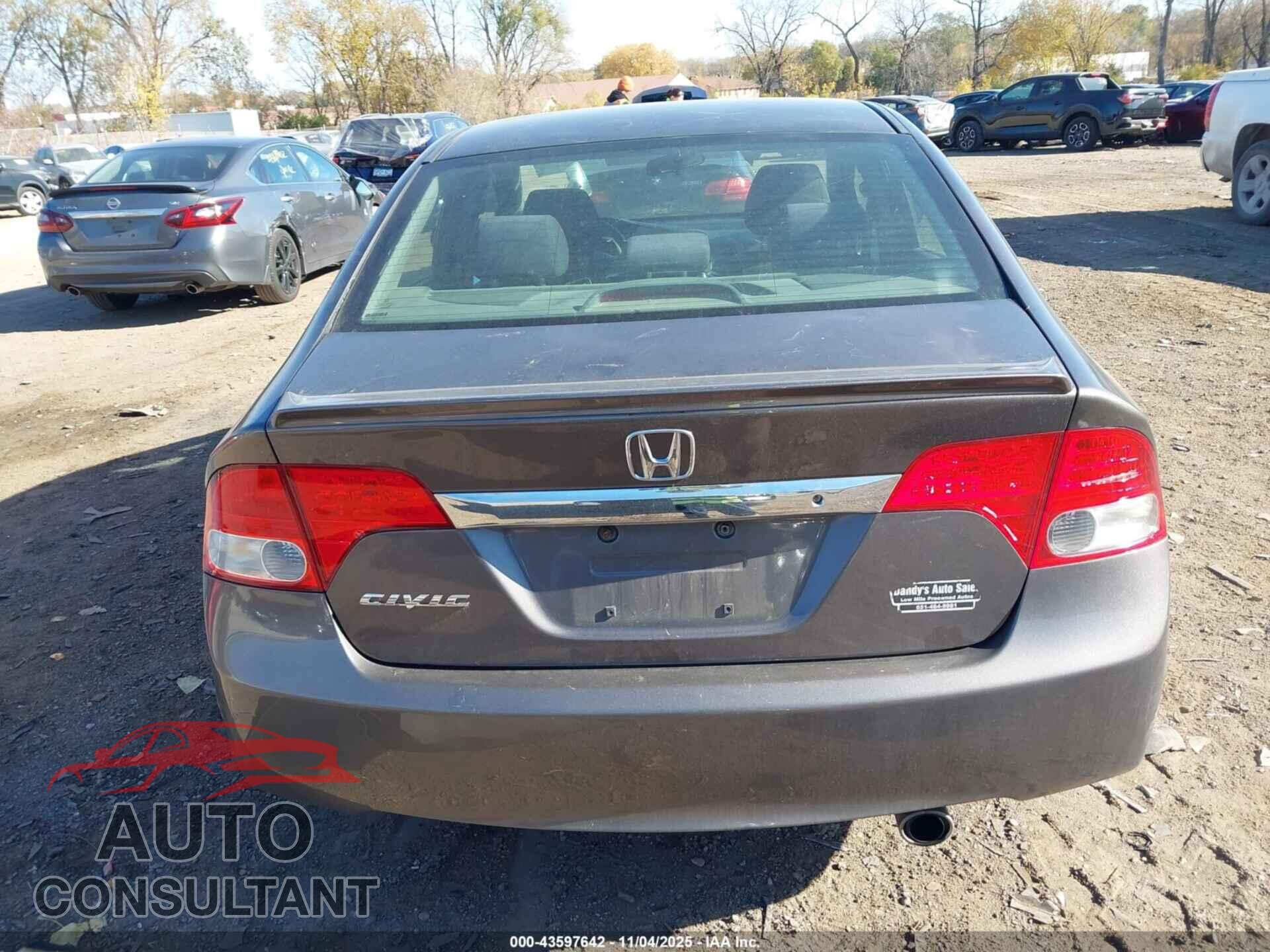 HONDA CIVIC 2010 - 19XFA1F68AE049853