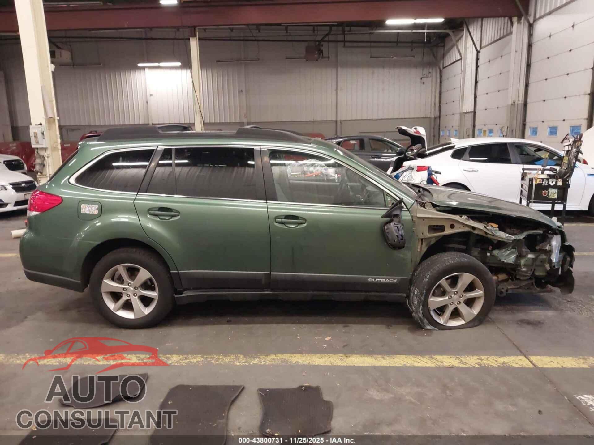 SUBARU OUTBACK 2014 - 4S4BRBLCXE3312893