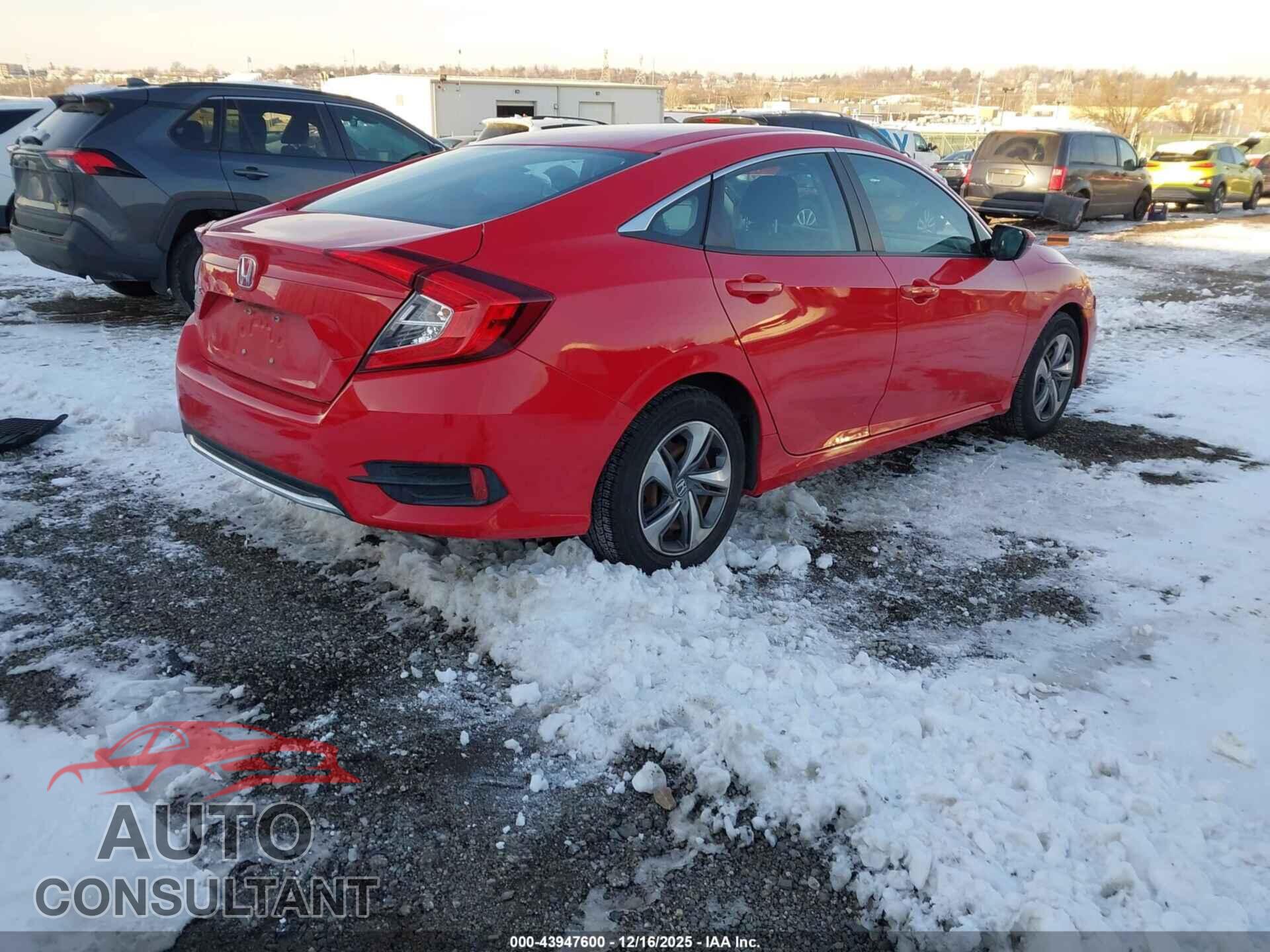 HONDA CIVIC 2019 - 2HGFC2F62KH531094