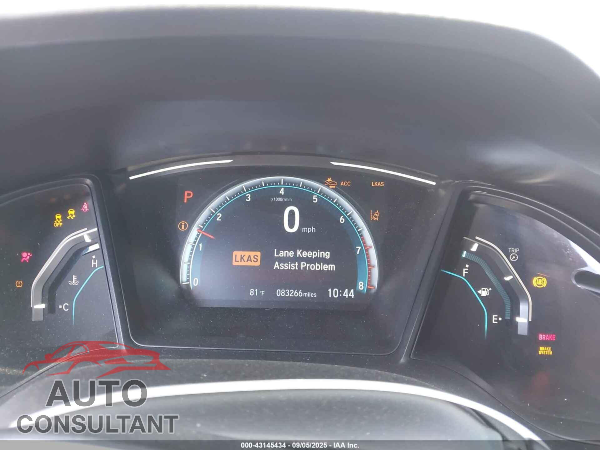 HONDA CIVIC 2021 - 2HGFC2F63MH511343