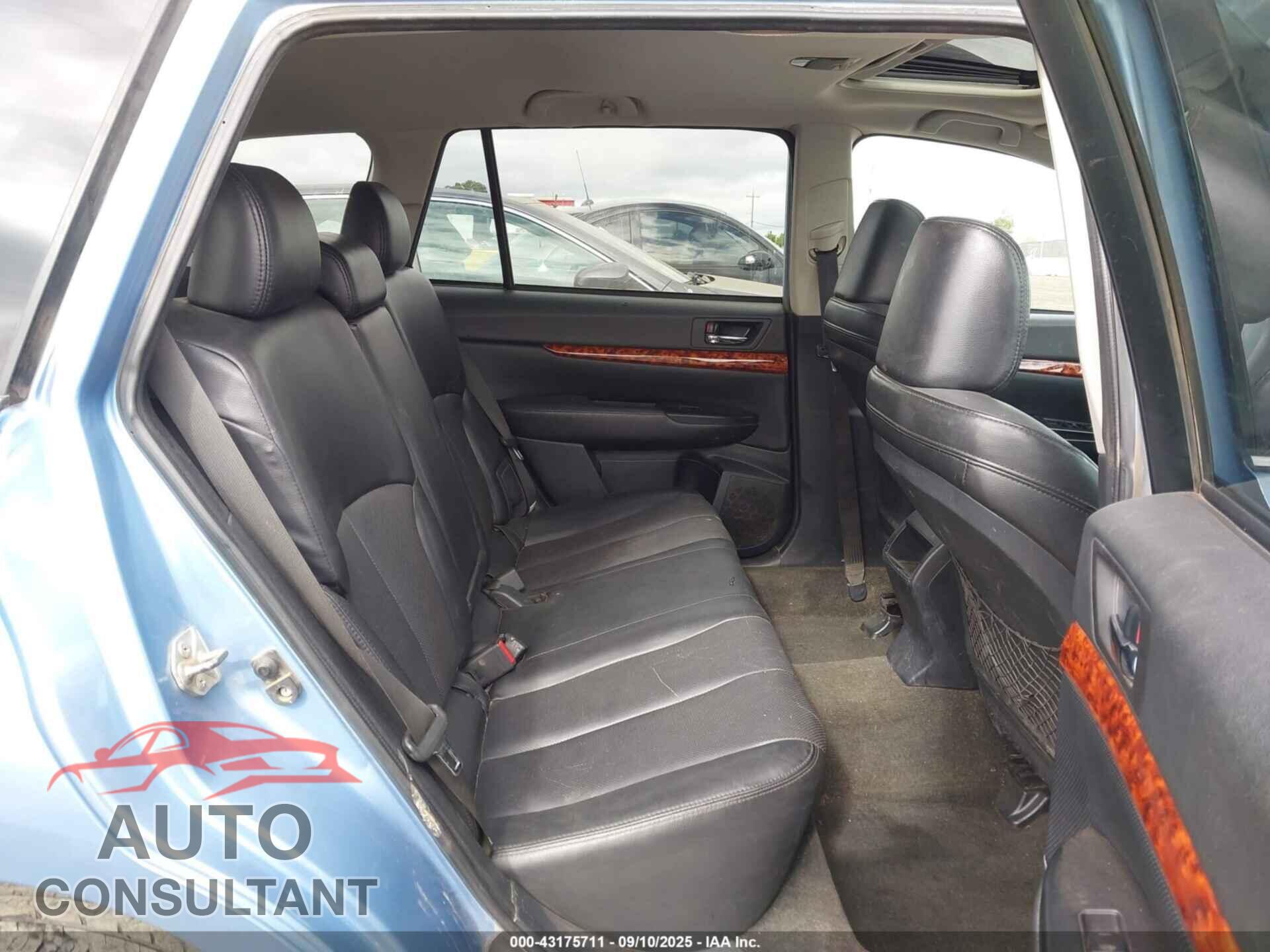 SUBARU OUTBACK 2012 - 4S4BRBKC2C3235886