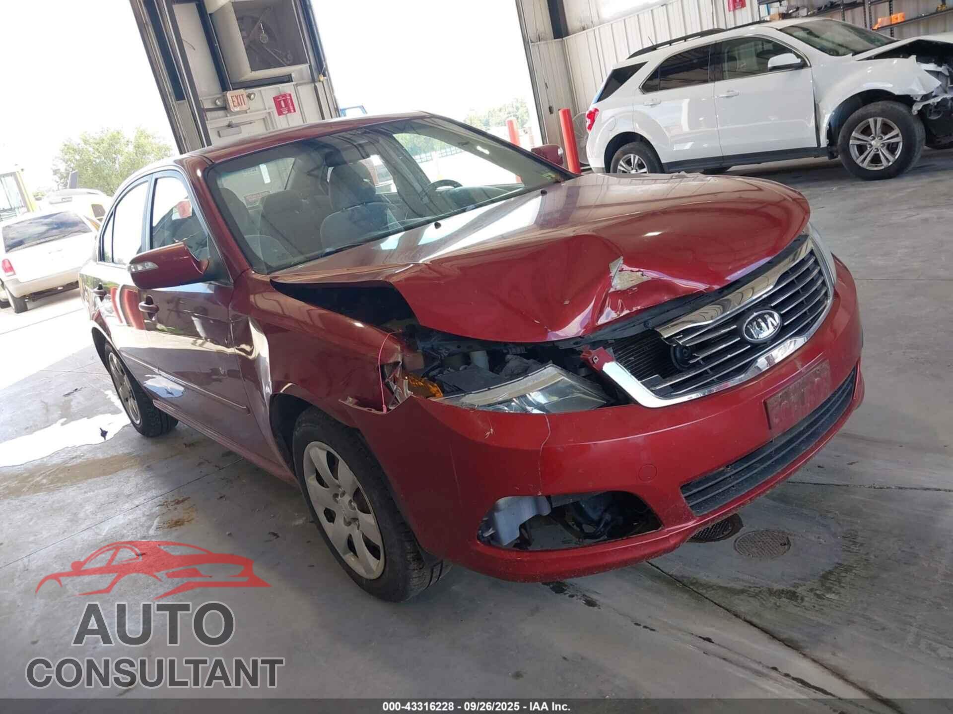 KIA OPTIMA 2010 - KNAGG4A86A5393901