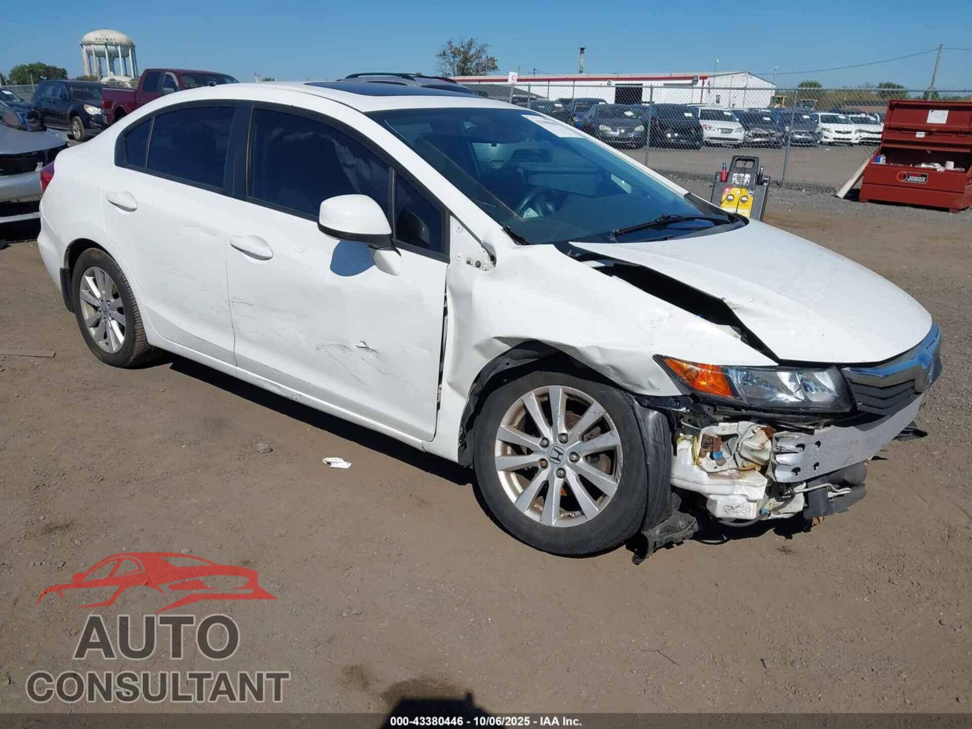 HONDA CIVIC 2012 - 2HGFB2F83CH320072