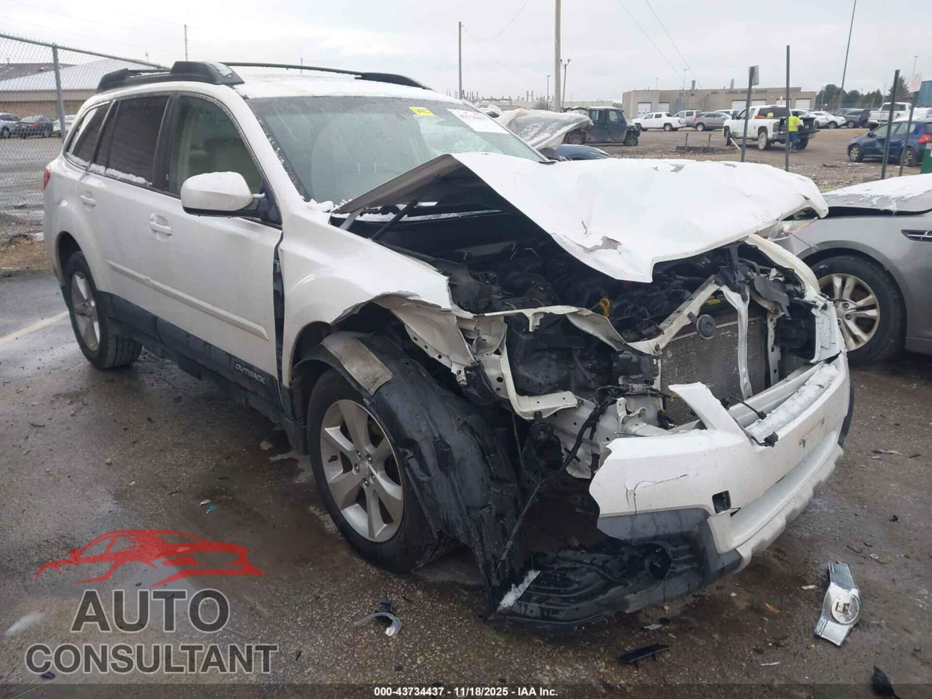 SUBARU OUTBACK 2013 - 4S4BRCKC6D3300570