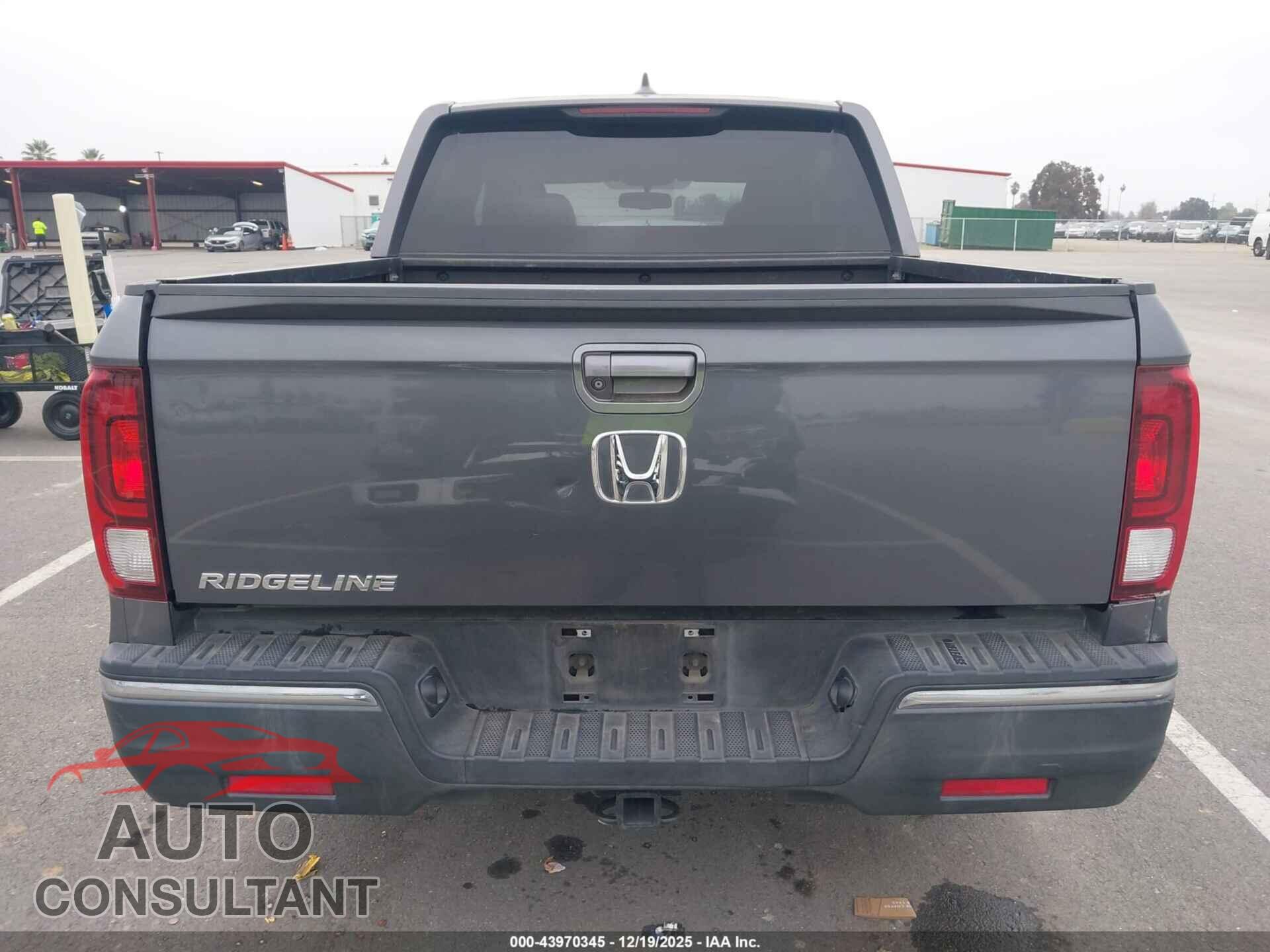 HONDA RIDGELINE 2018 - 5FPYK2F62JB002153
