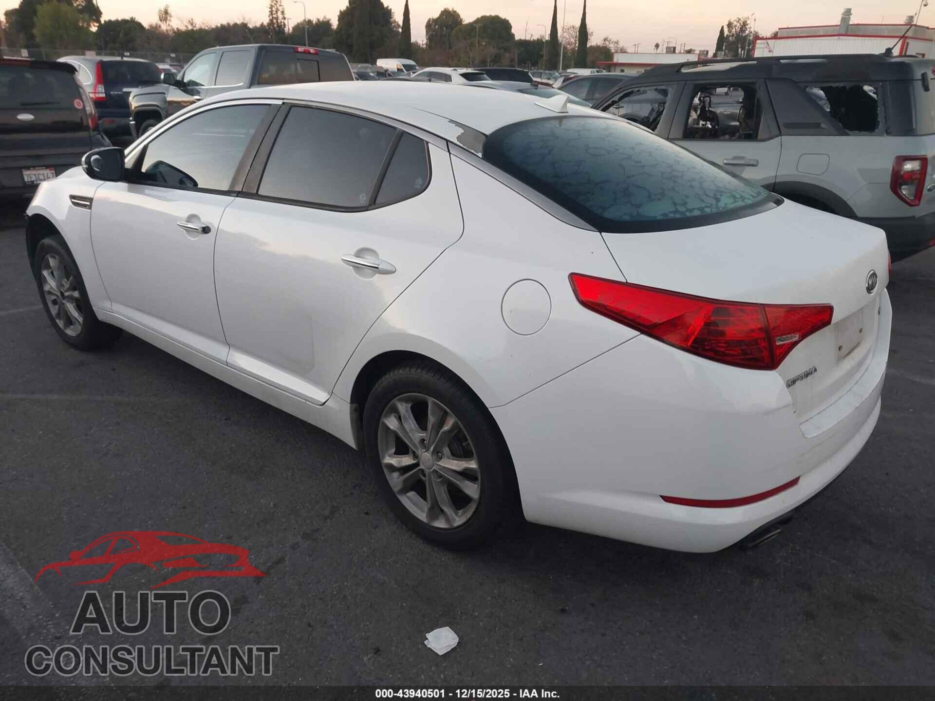 KIA OPTIMA 2012 - 5XXGM4A77CG046546