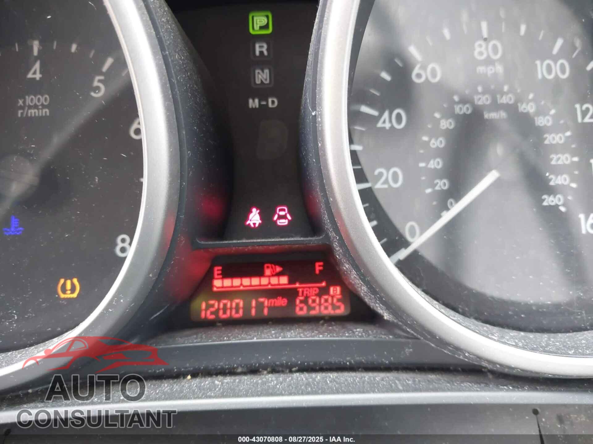 MAZDA MAZDA5 2013 - JM1CW2BL9D0148037