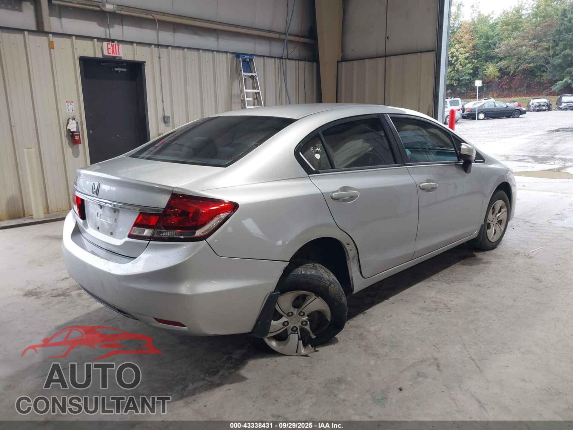 HONDA CIVIC 2014 - 19XFB2F53EE033298