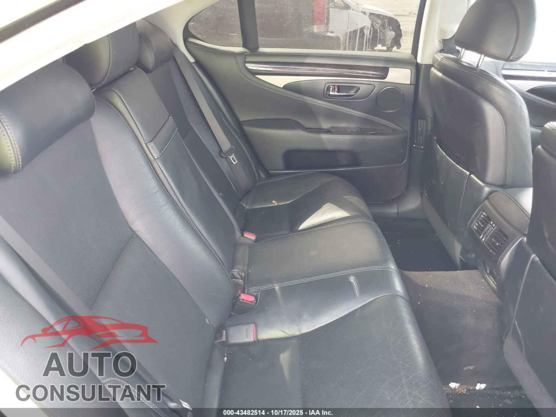 LEXUS LS 460 2014 - JTHBL5EFXE5130905