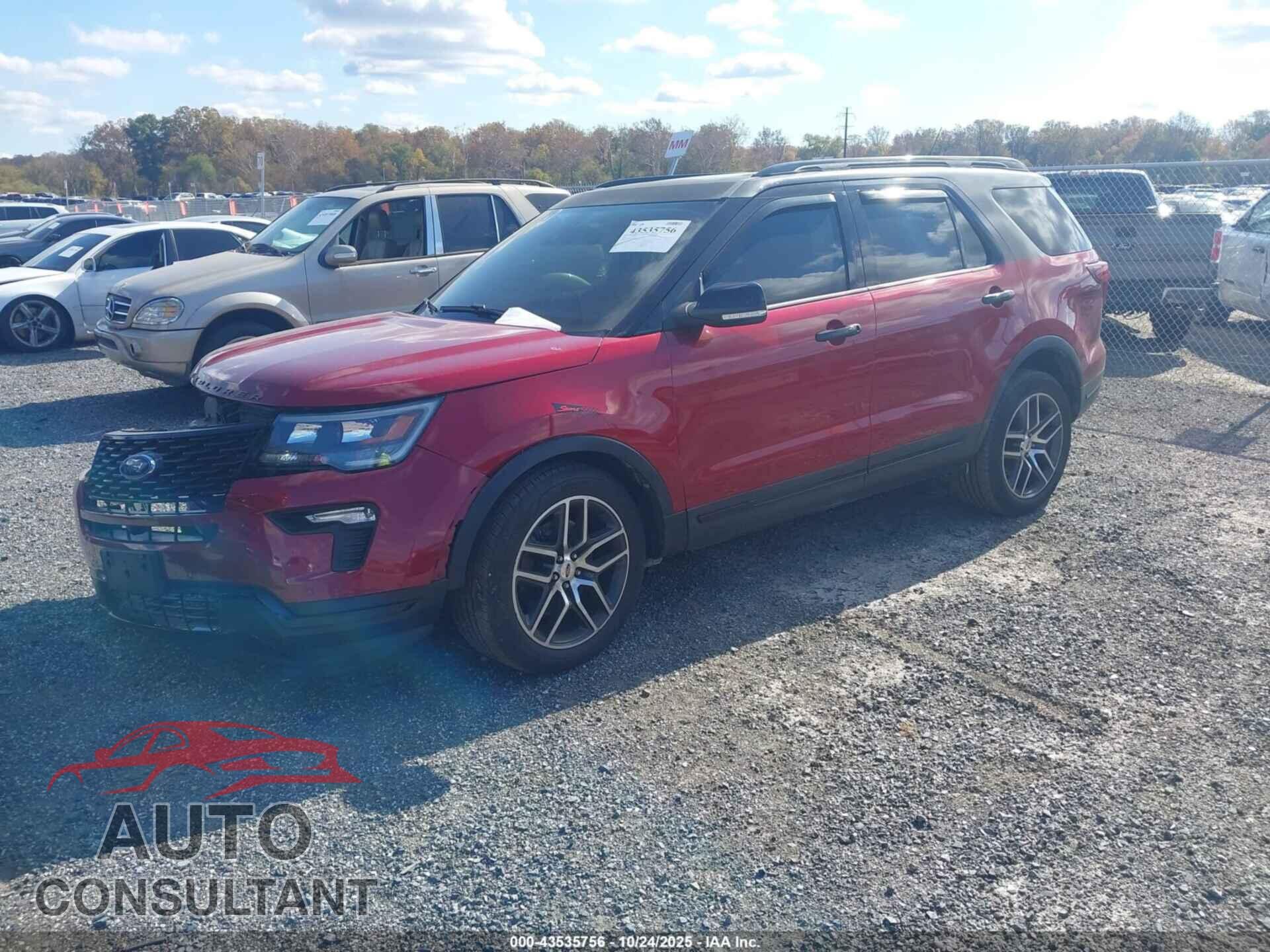 FORD EXPLORER 2018 - 1FM5K8GT9JGB14548