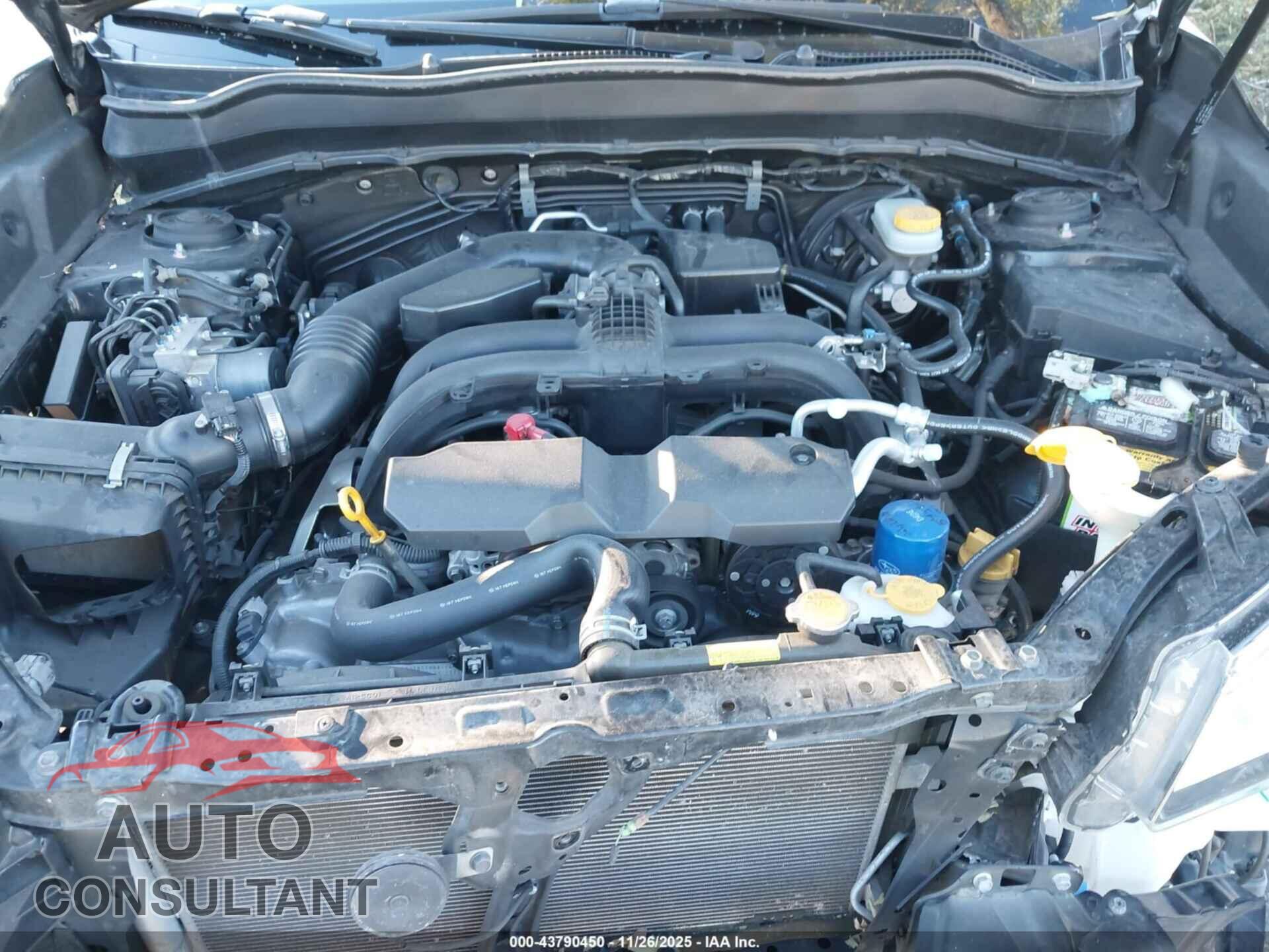 SUBARU FORESTER 2017 - JF2SJAGC1HH448533