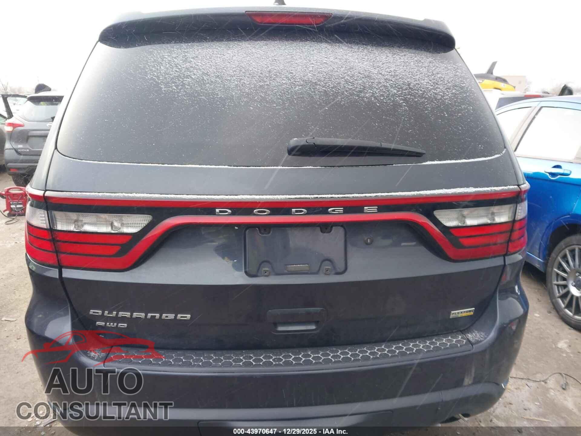 DODGE DURANGO 2015 - 1C4RDJFG0FC147478