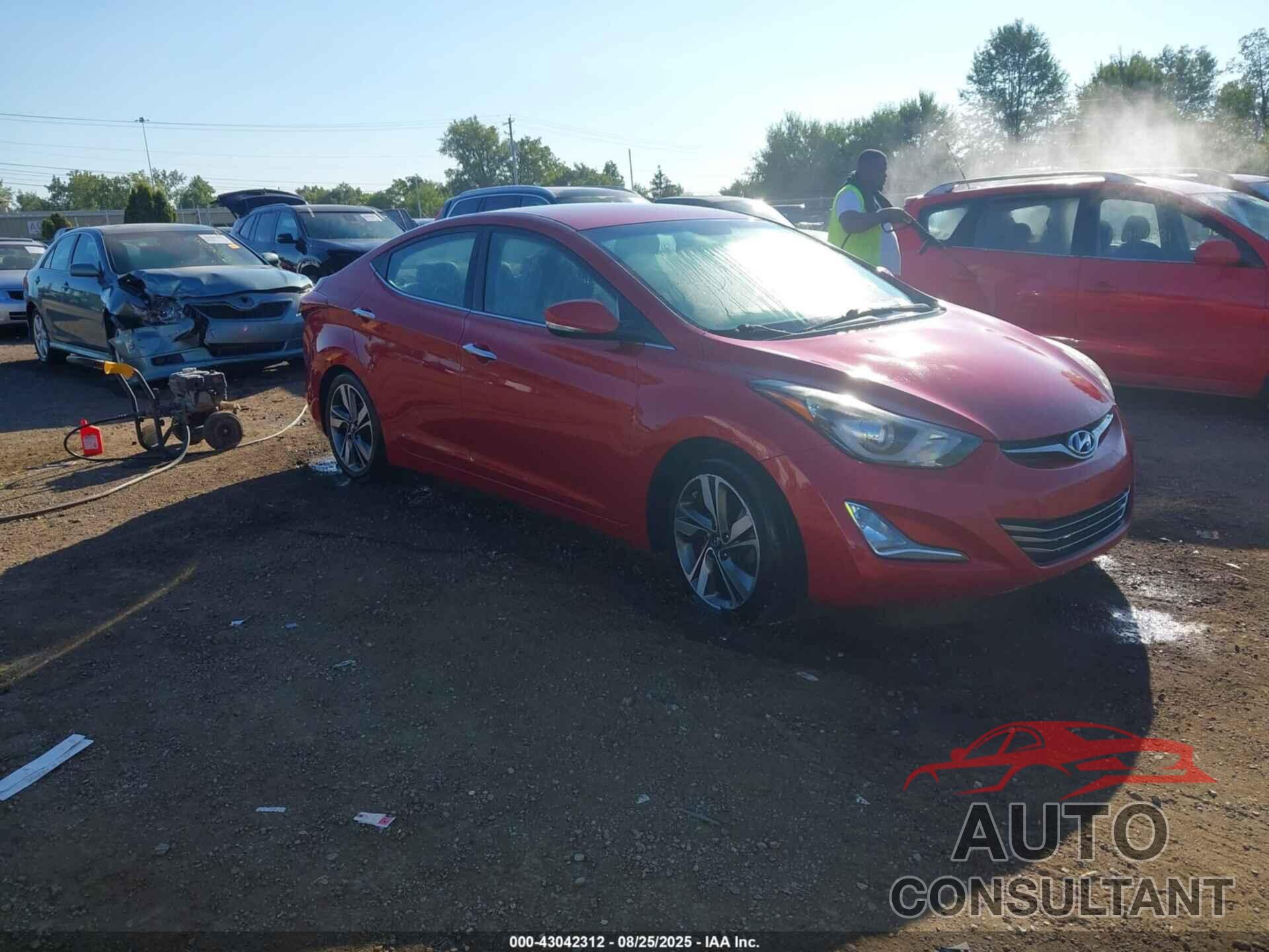 HYUNDAI ELANTRA 2014 - KMHDH4AE3EU054013
