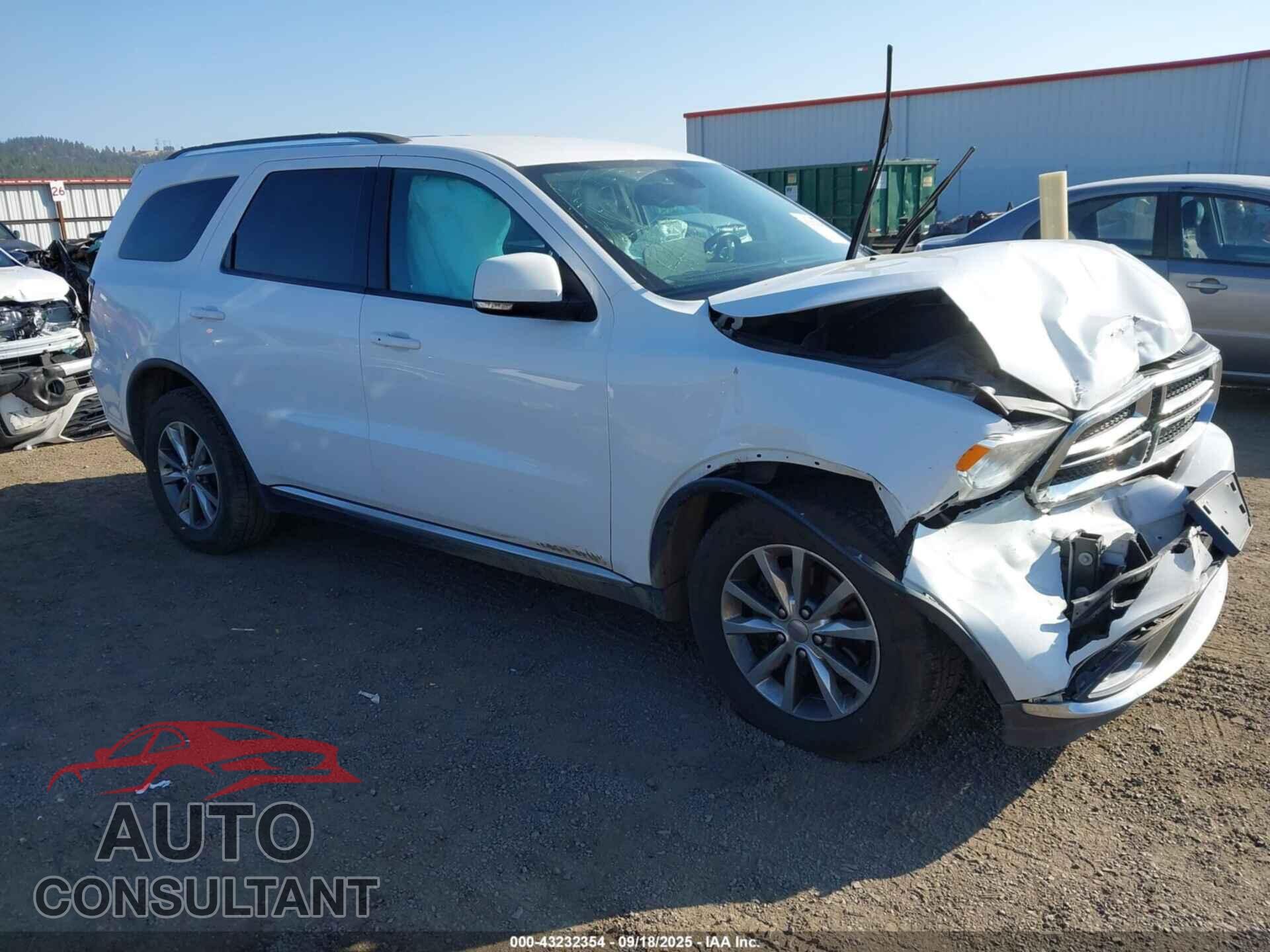 DODGE DURANGO 2015 - 1C4RDJDG1FC695427