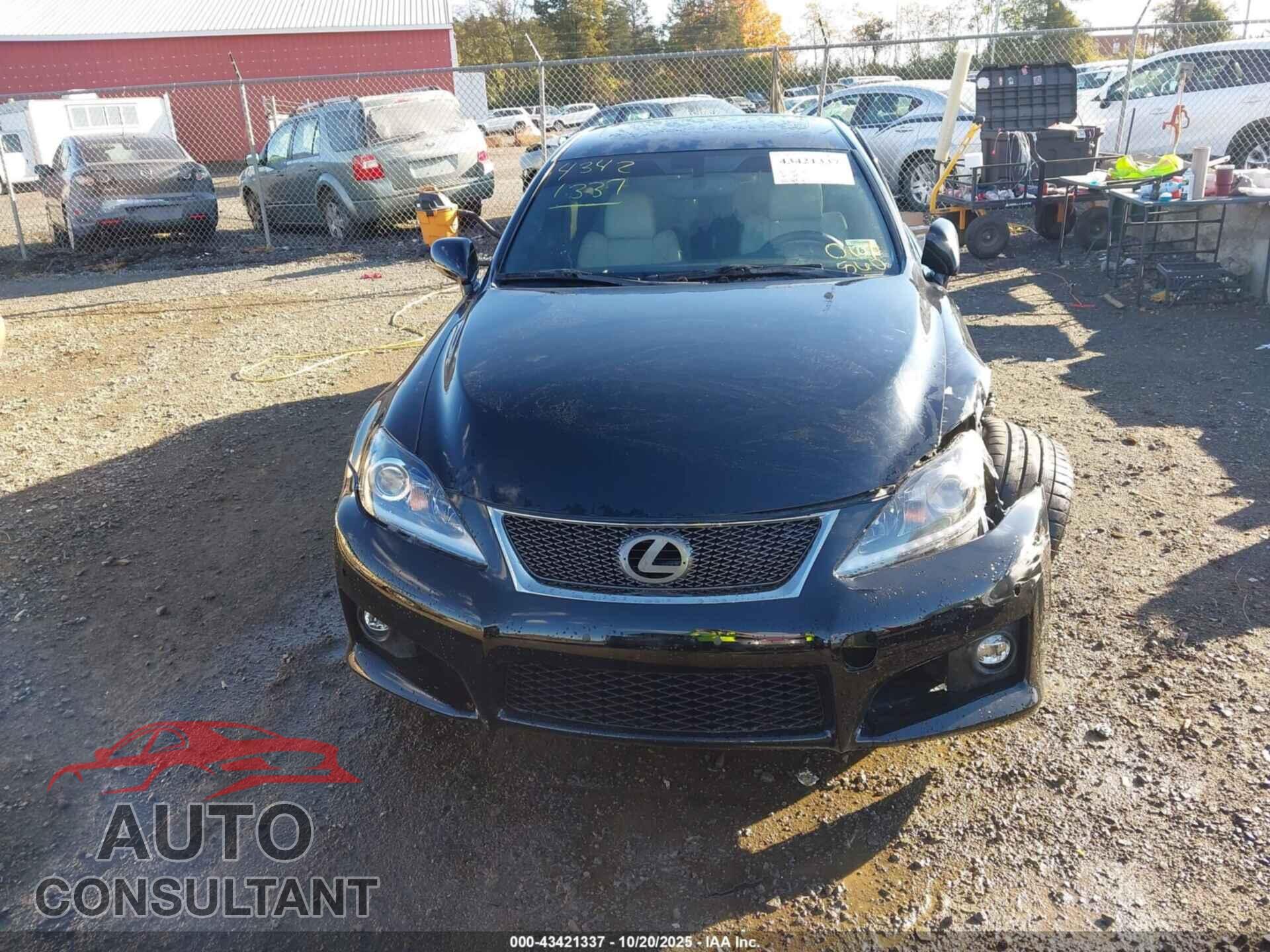 LEXUS IS F 2010 - JTHBP5C24A5007860