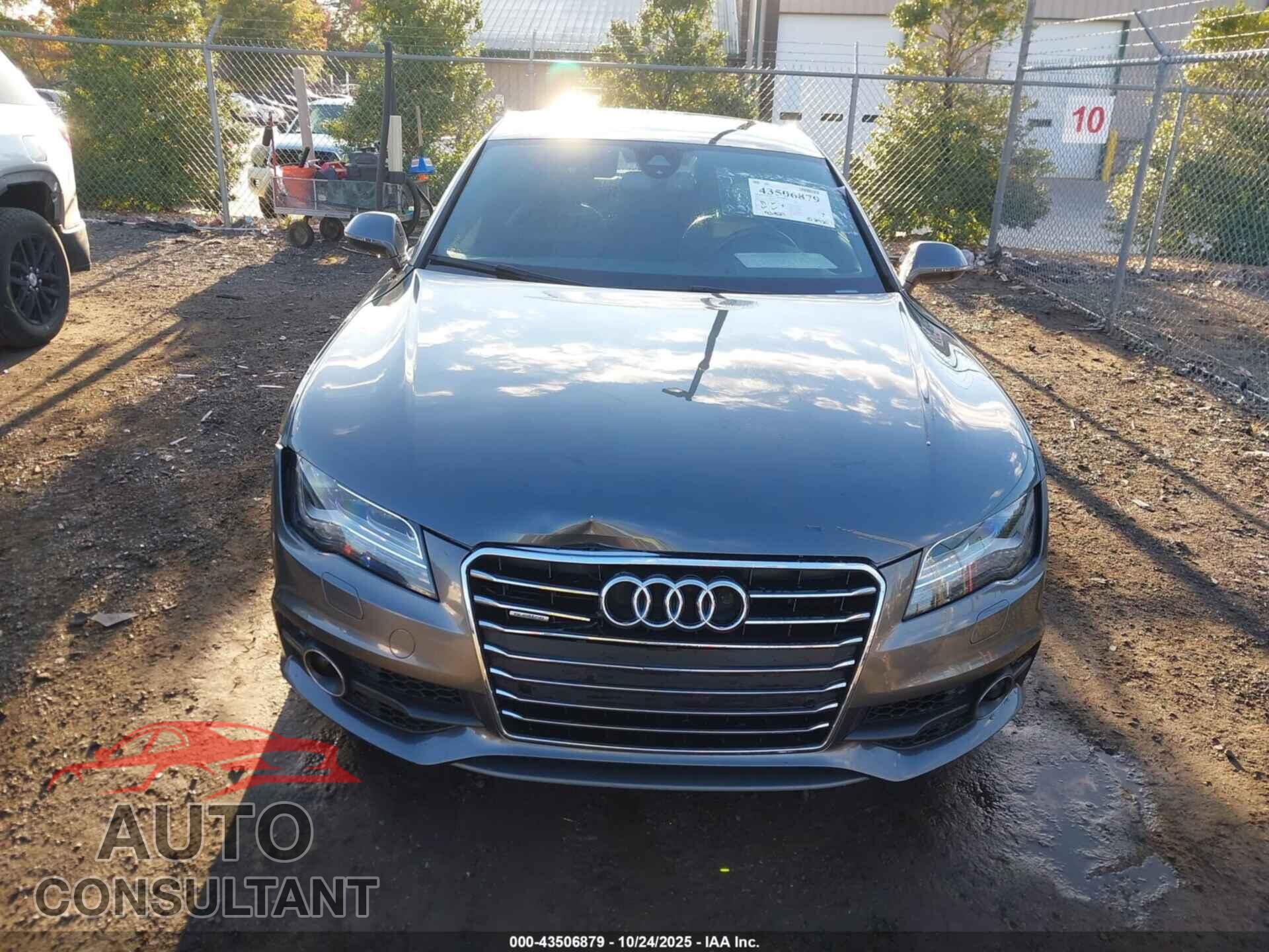AUDI A7 2012 - WAU3GAFC8CN086839