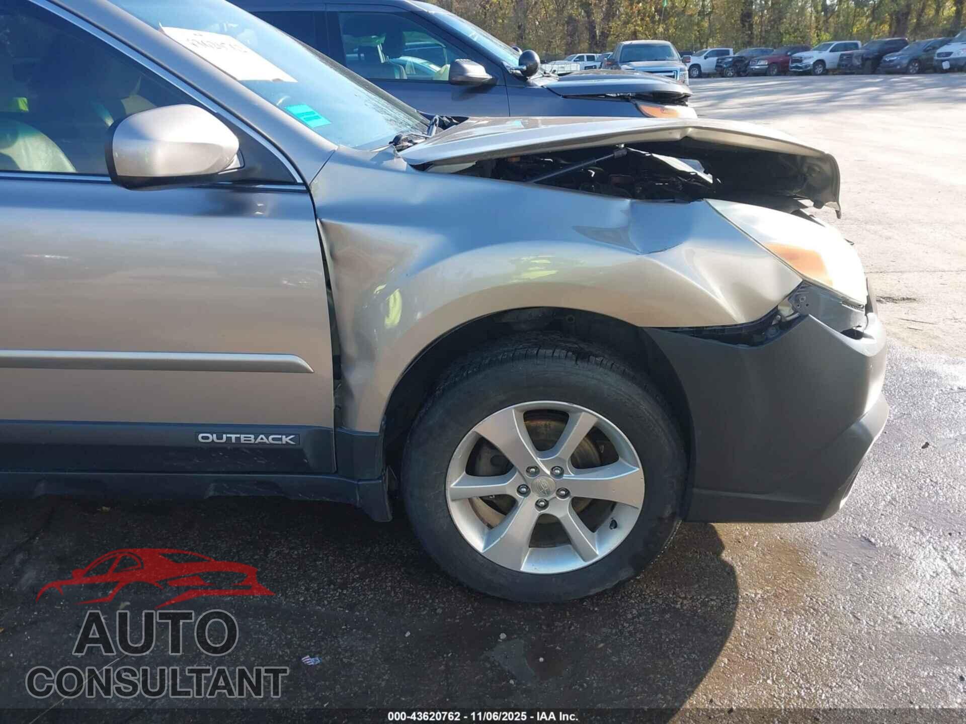 SUBARU OUTBACK 2014 - 4S4BRBLC4E3200929