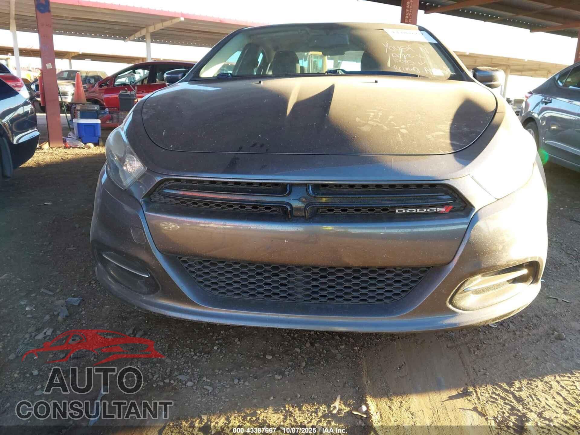 DODGE DART 2014 - 1C3CDFBB5ED910069