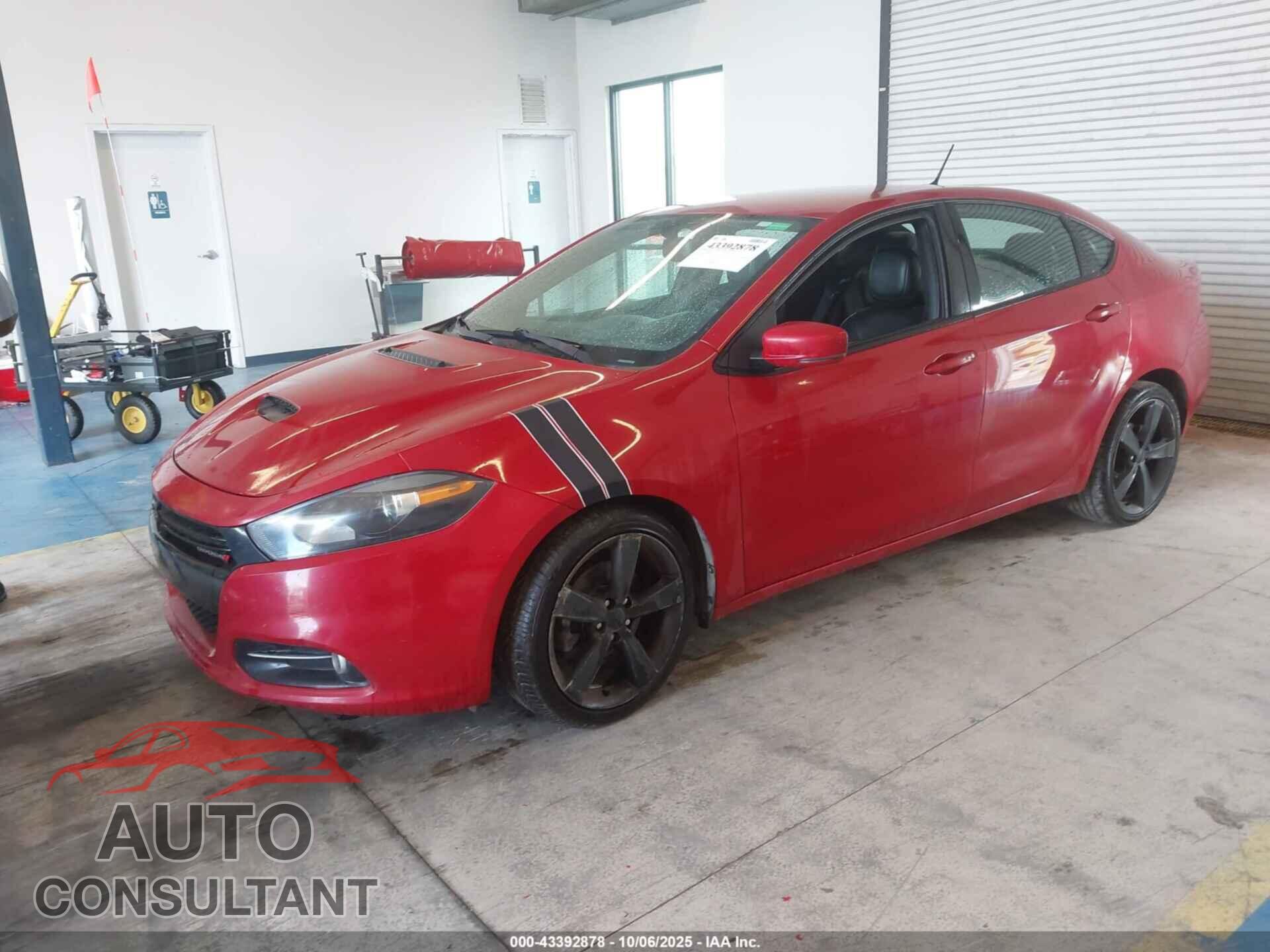 DODGE DART 2016 - 1C3CDFEB6GD644592