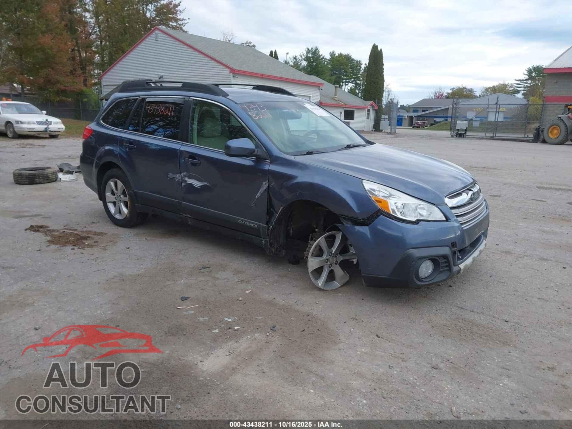 SUBARU OUTBACK 2014 - 4S4BRBLC8E3247414