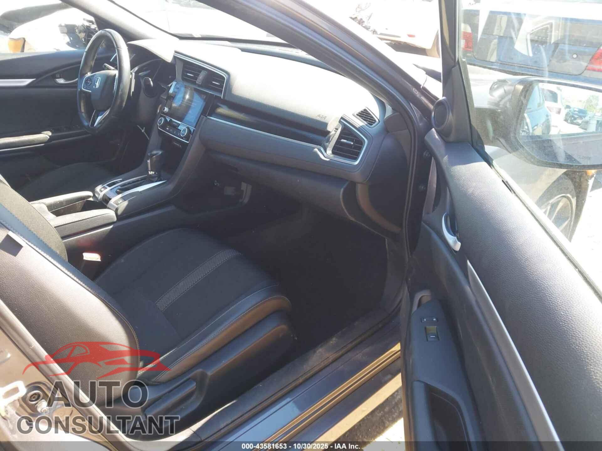 HONDA CIVIC 2019 - 2HGFC2F87KH534574