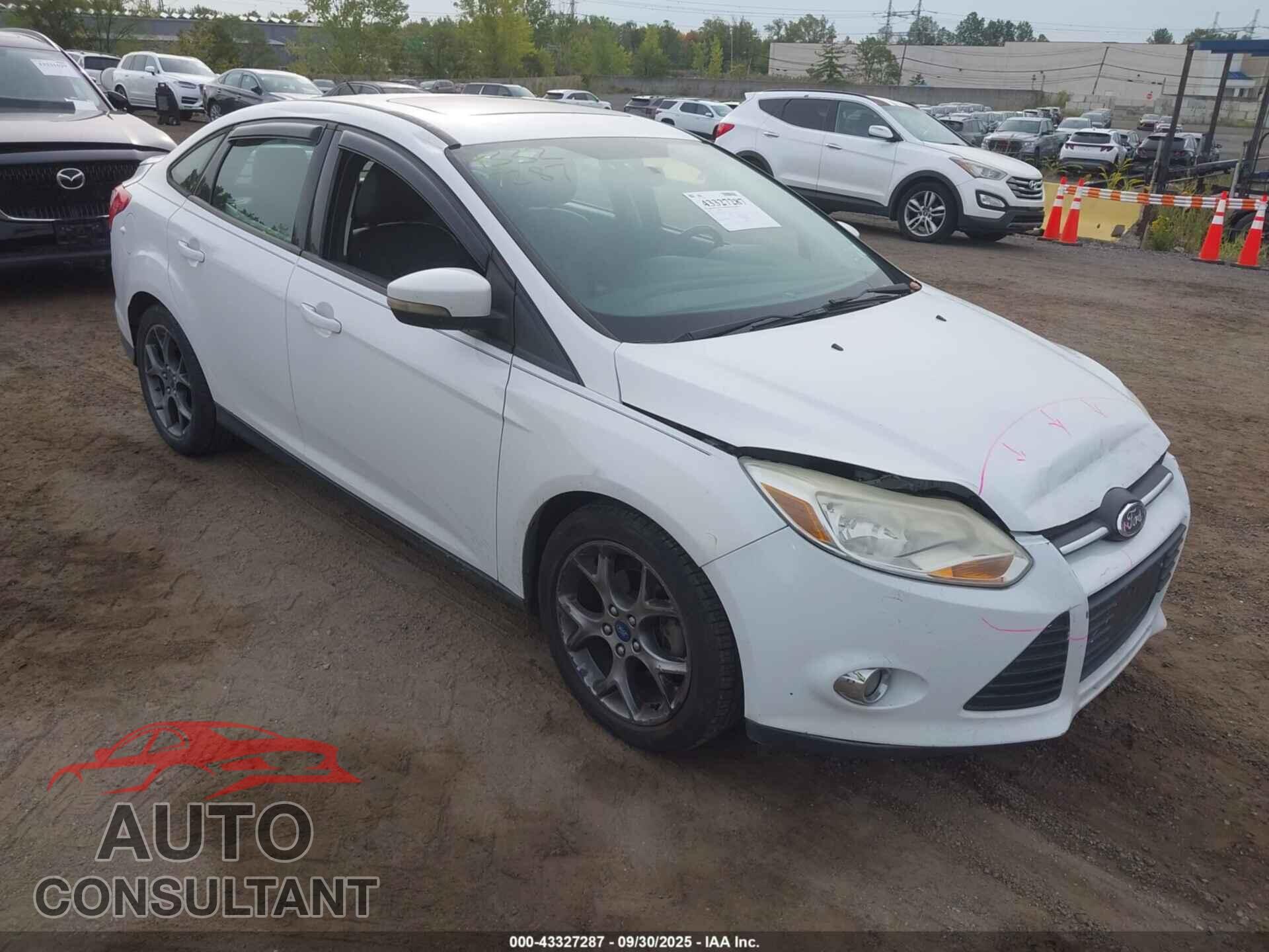 FORD FOCUS 2013 - 1FADP3F25DL164751