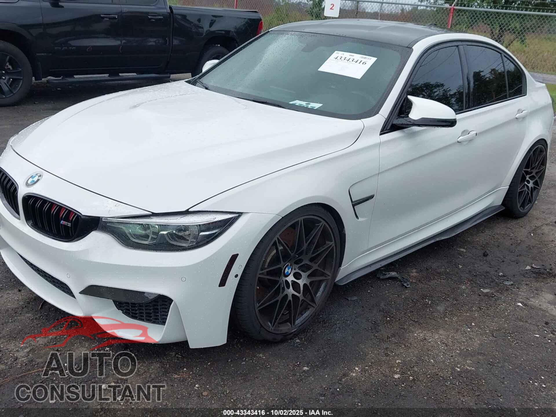 BMW M3 2018 - WBS8M9C57J5L71611