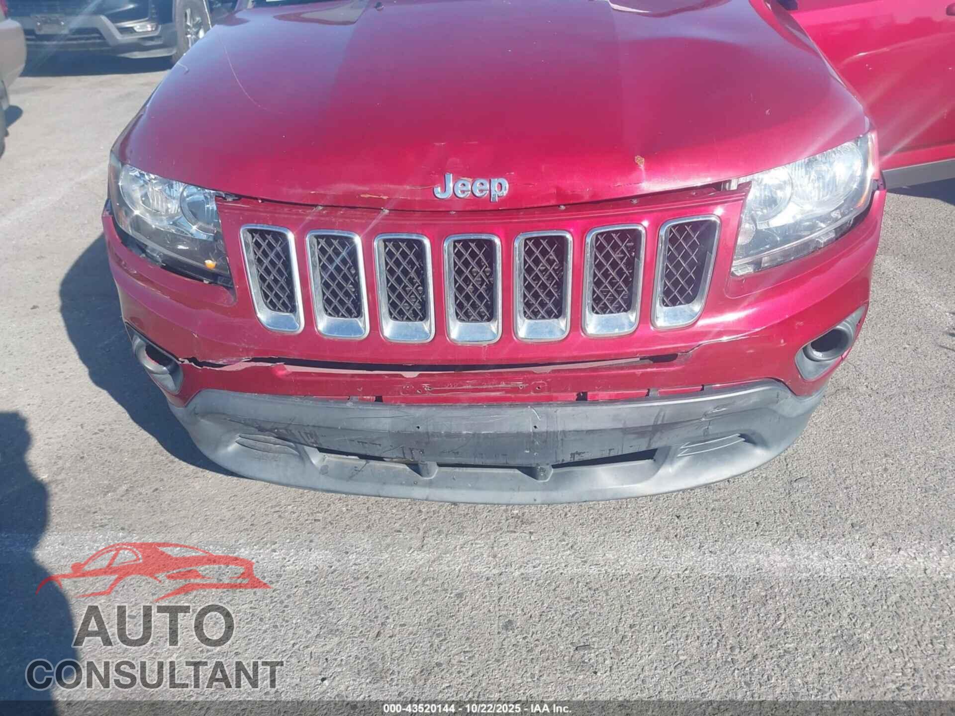 JEEP COMPASS 2017 - 1C4NJCBA9HD123794