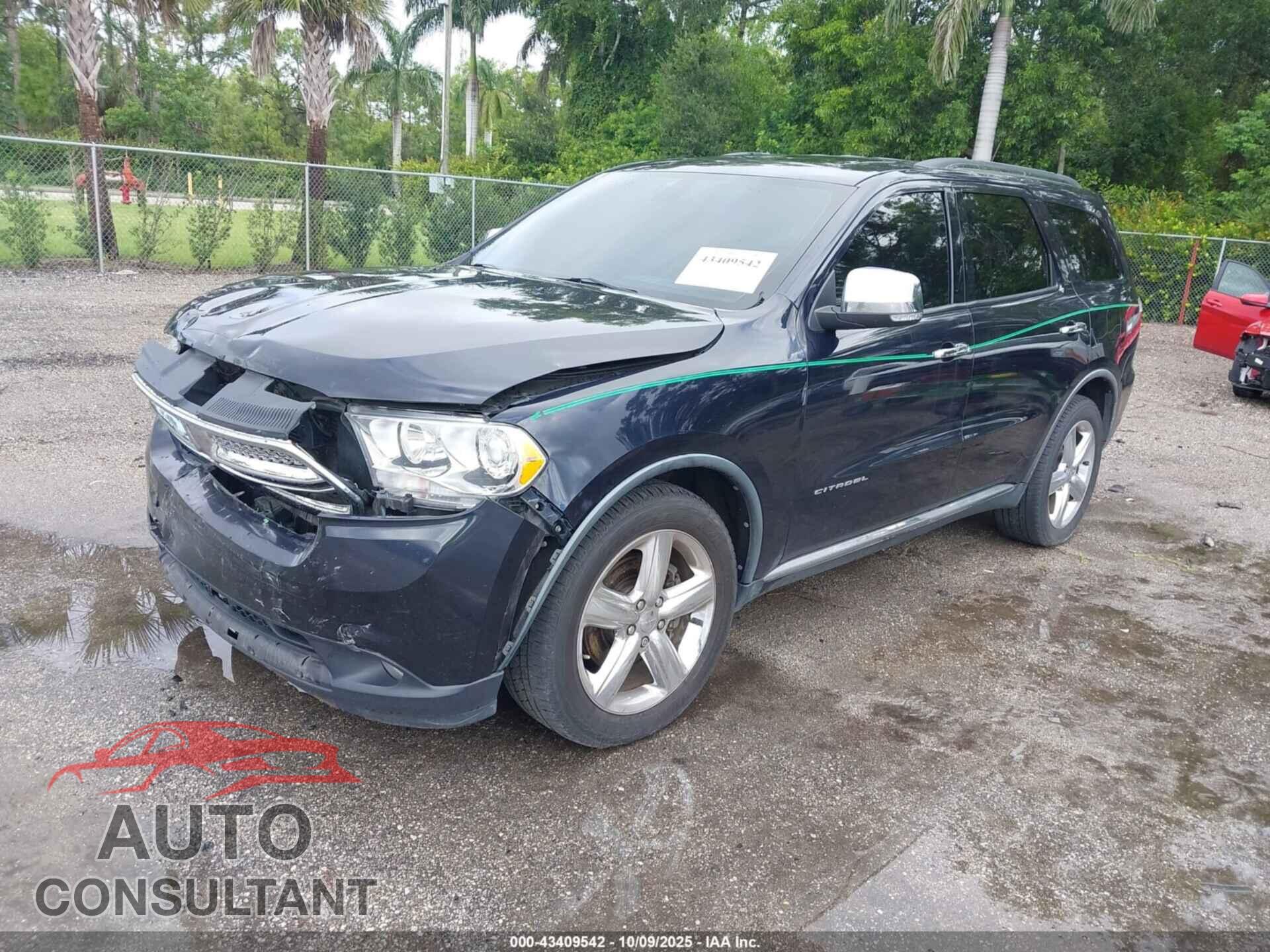 DODGE DURANGO 2011 - 1D4SD5GT5BC592431