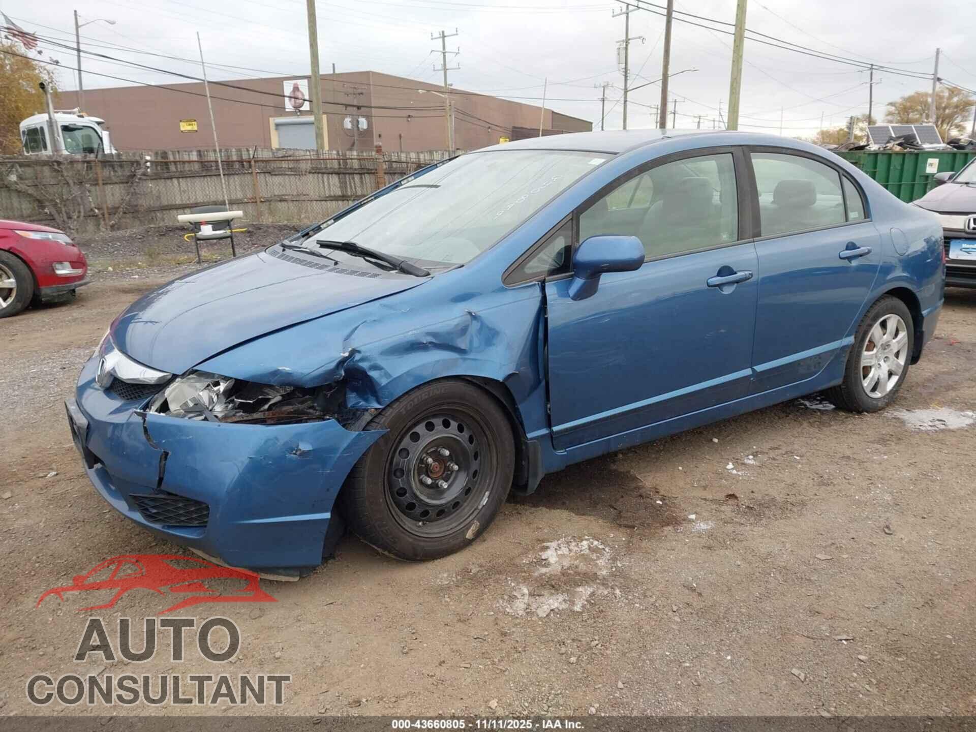 HONDA CIVIC 2009 - 19XFA16559E040899