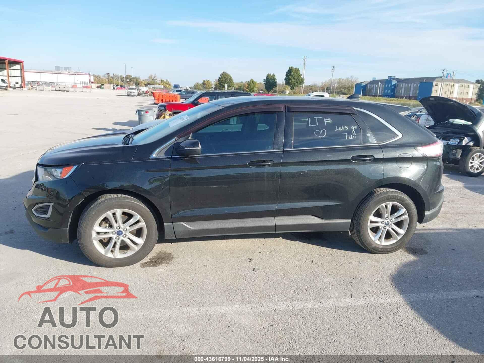 FORD EDGE 2015 - 2FMTK3J87FBB21012
