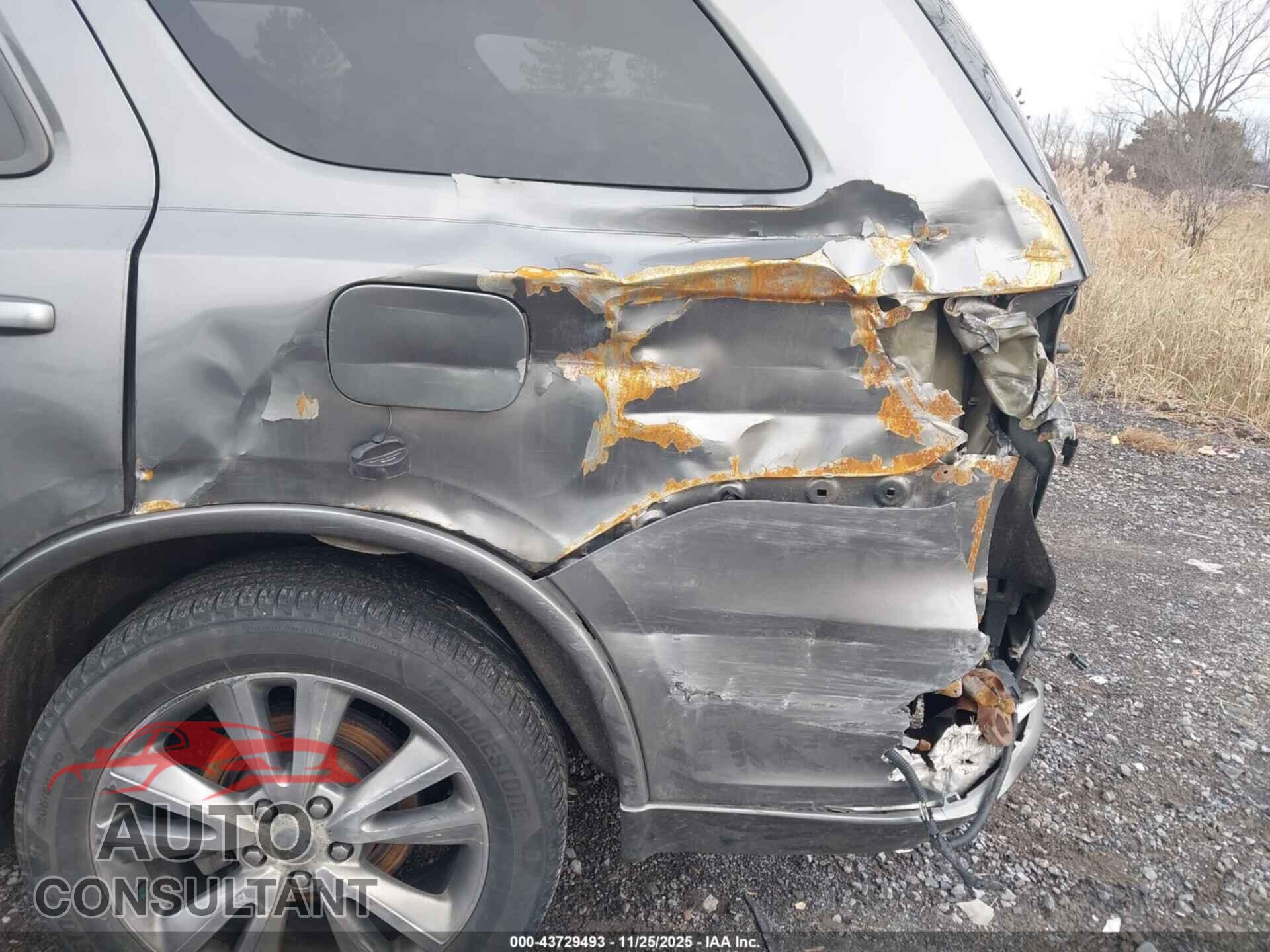 DODGE DURANGO 2012 - 1C4SDHCT7CC362086