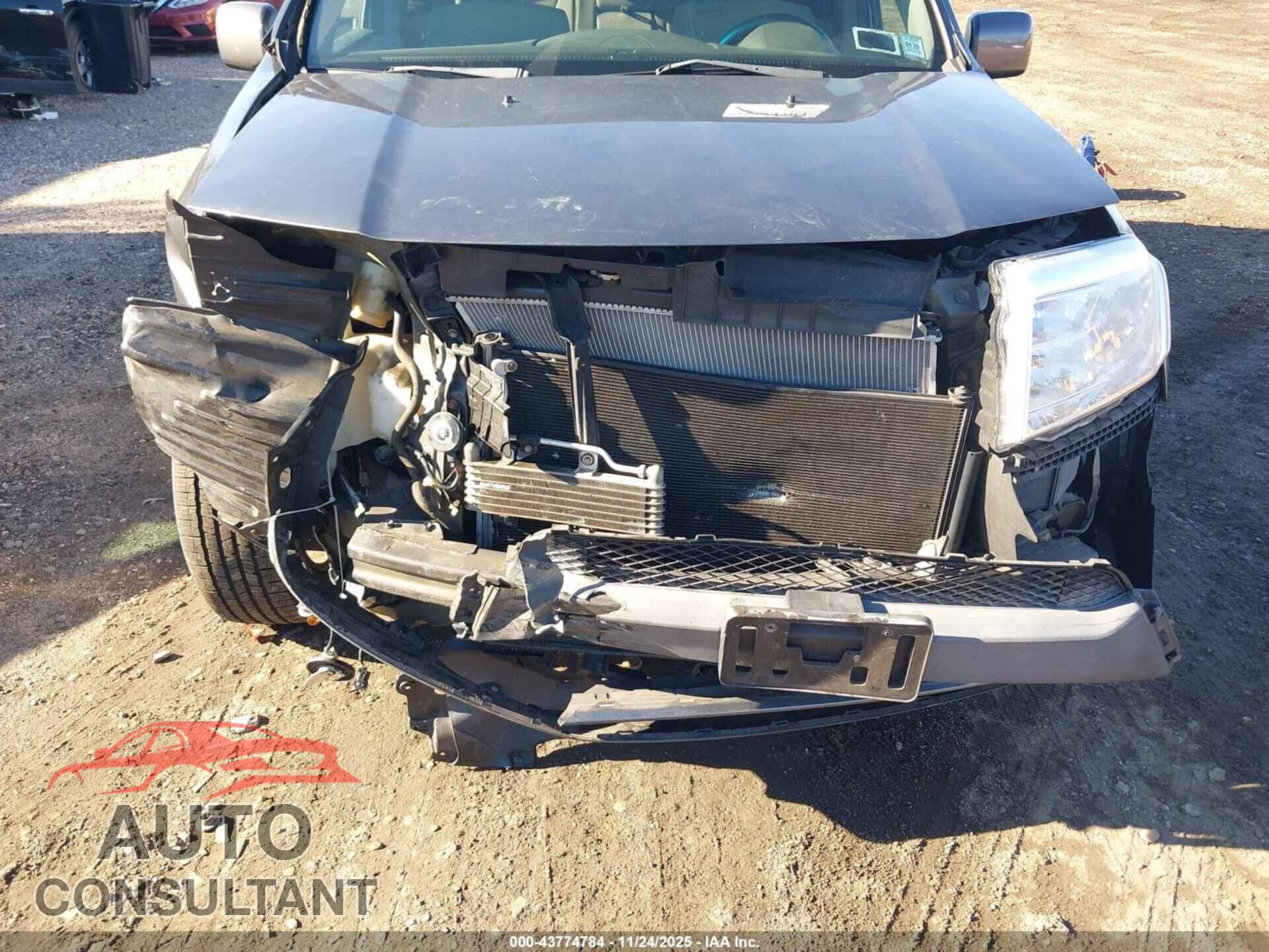 HONDA PILOT 2012 - 5FNYF4H48CB053826