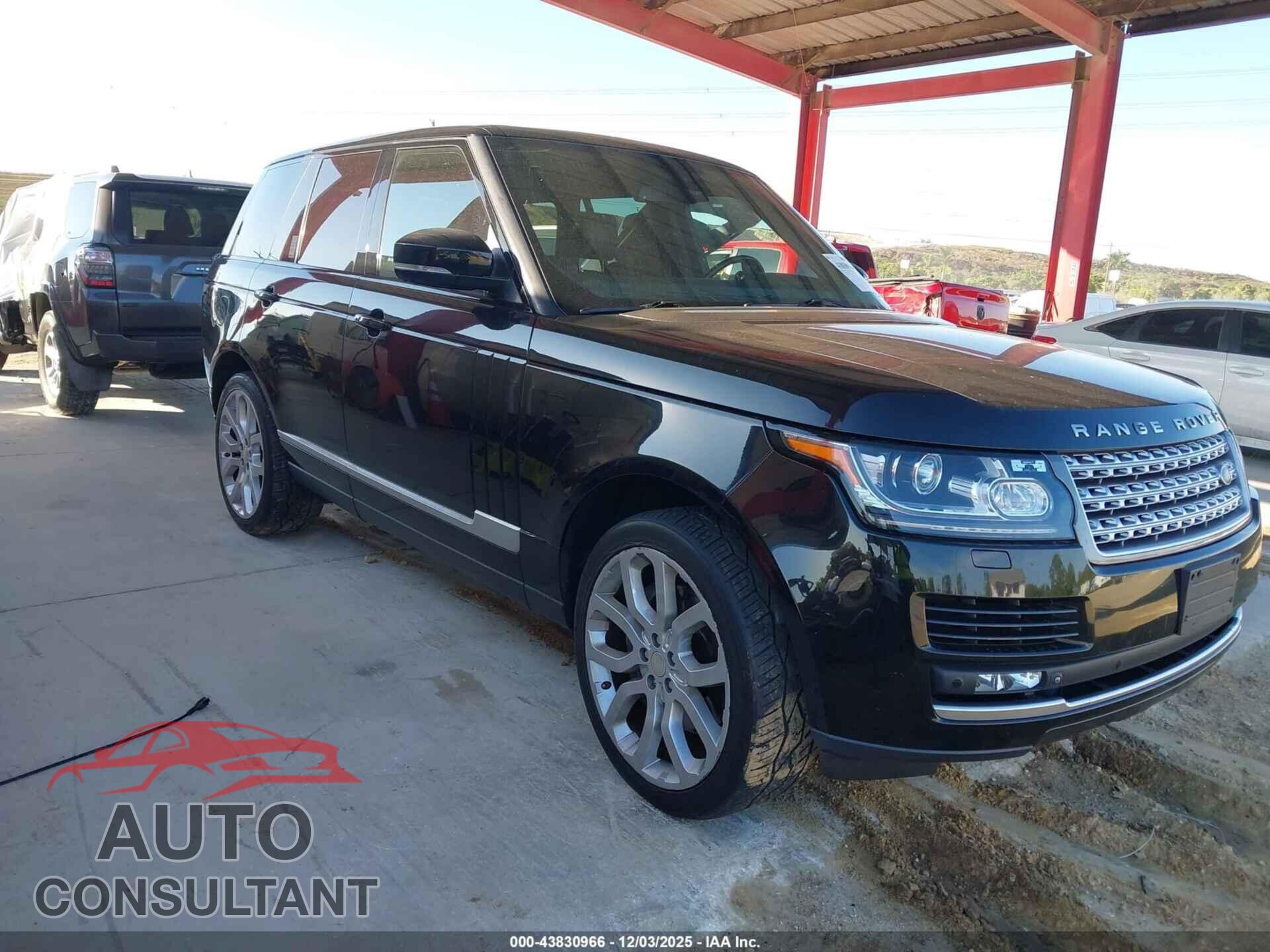 LAND ROVER RANGE ROVER 2015 - SALGS2TF7FA213074