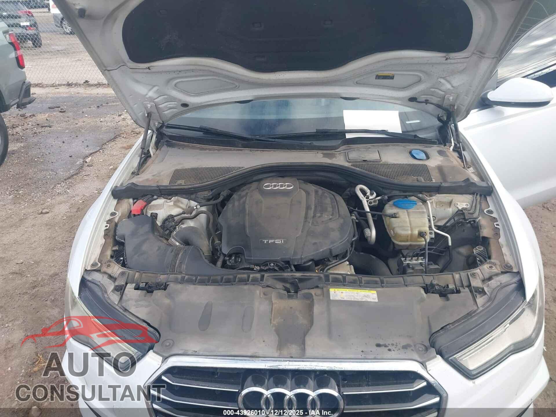 AUDI A6 2017 - WAUC8AFC5HN036033