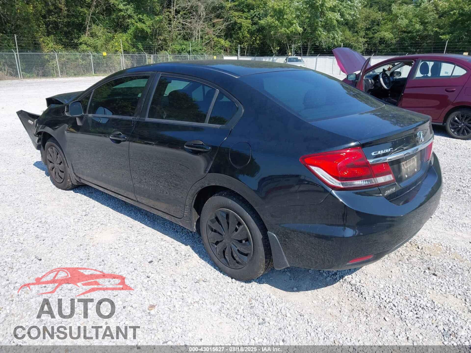 HONDA CIVIC 2013 - 19XFB2F55DE087152