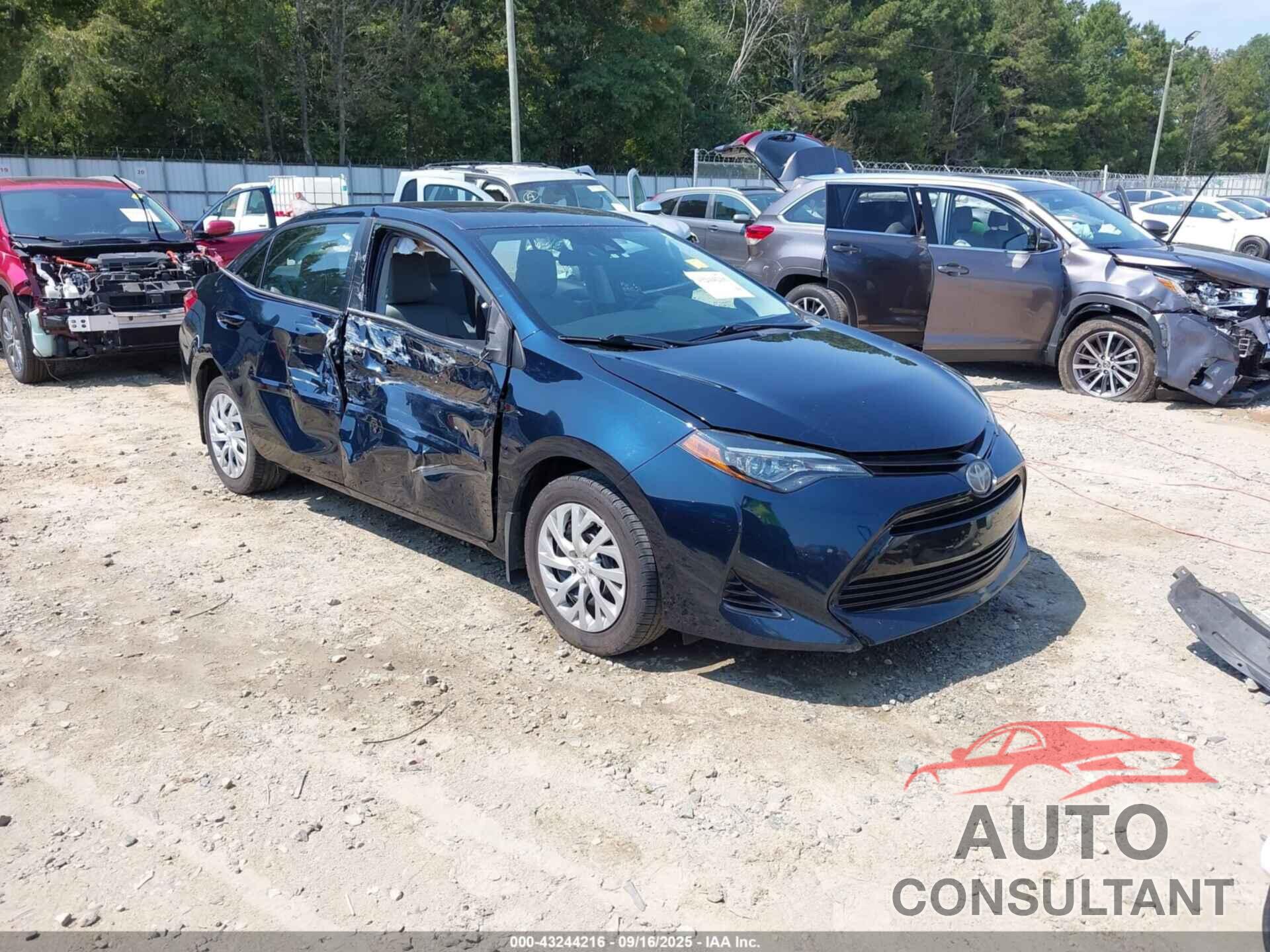 TOYOTA COROLLA 2019 - 2T1BURHE7KC128018