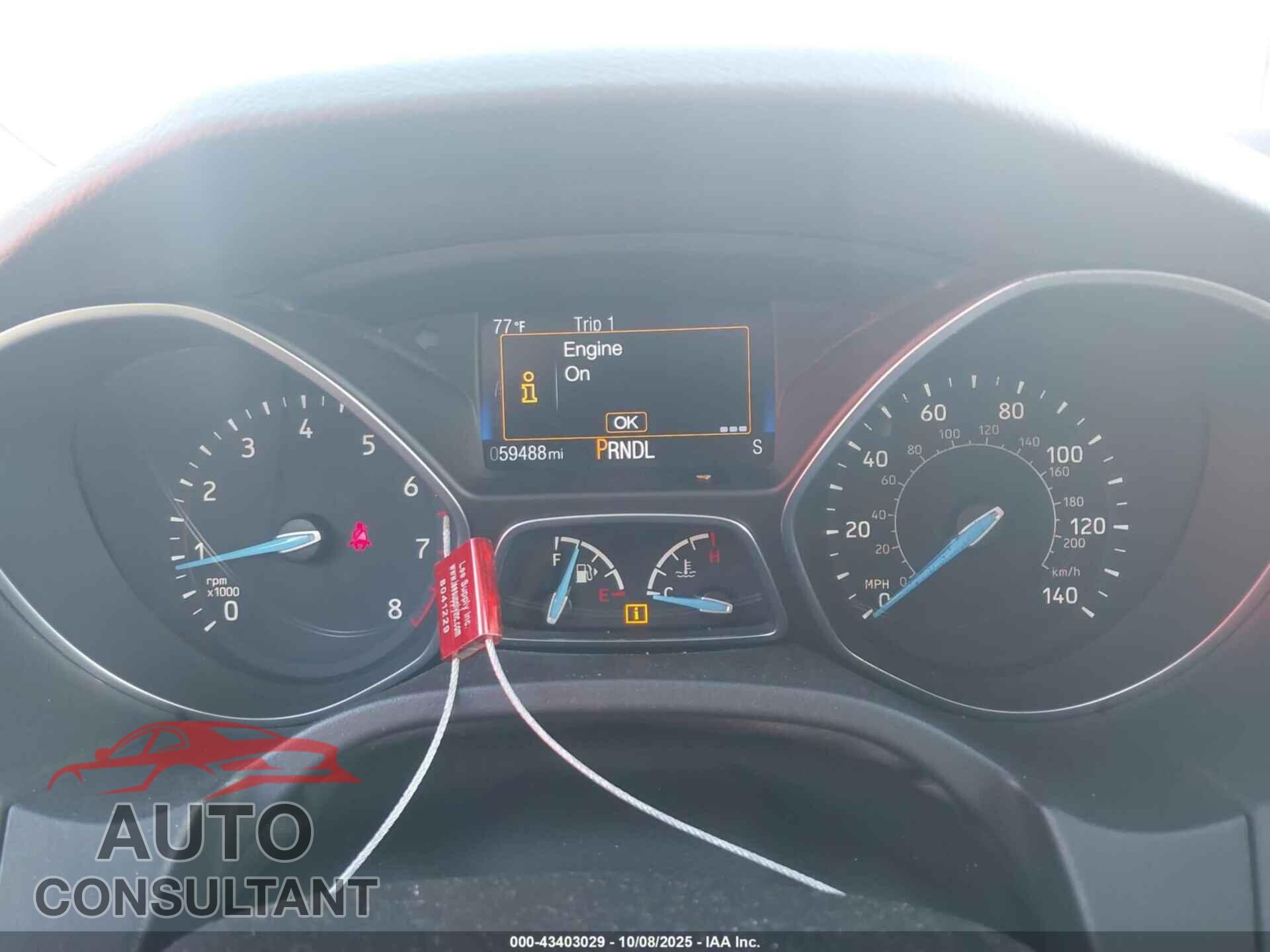 FORD FOCUS 2016 - 1FADP3K21GL371342