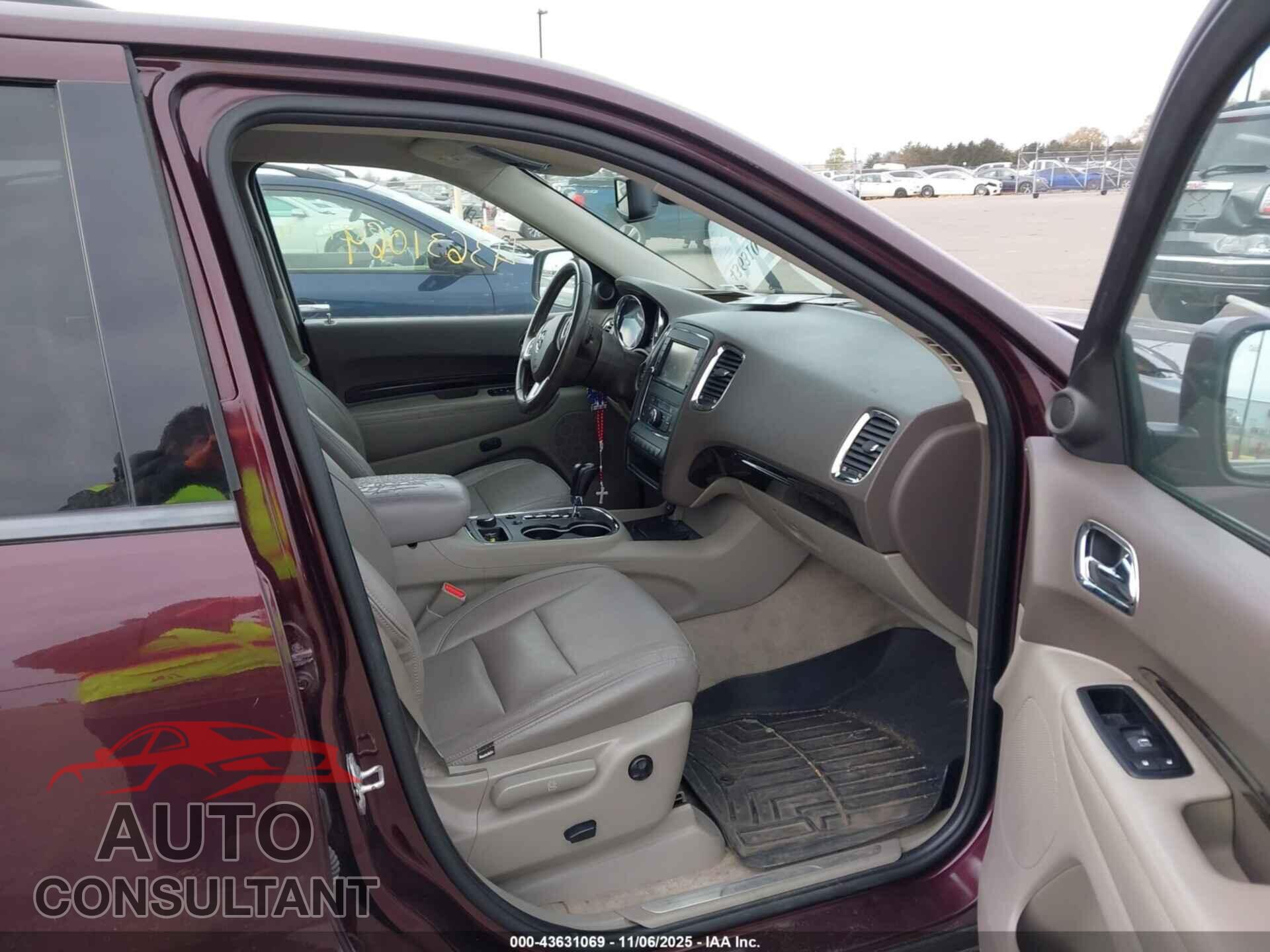 DODGE DURANGO 2012 - 1C4SDJDT8CC144518