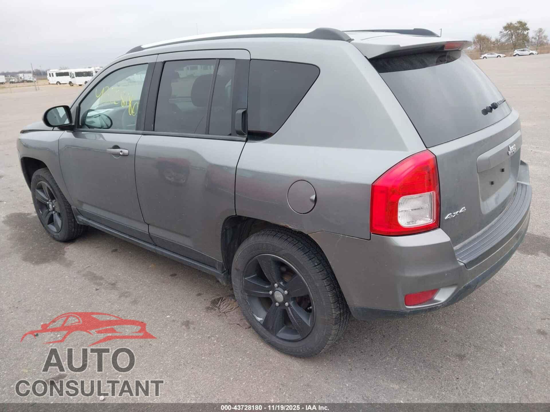 JEEP COMPASS 2013 - 1C4NJDBB6DD119212