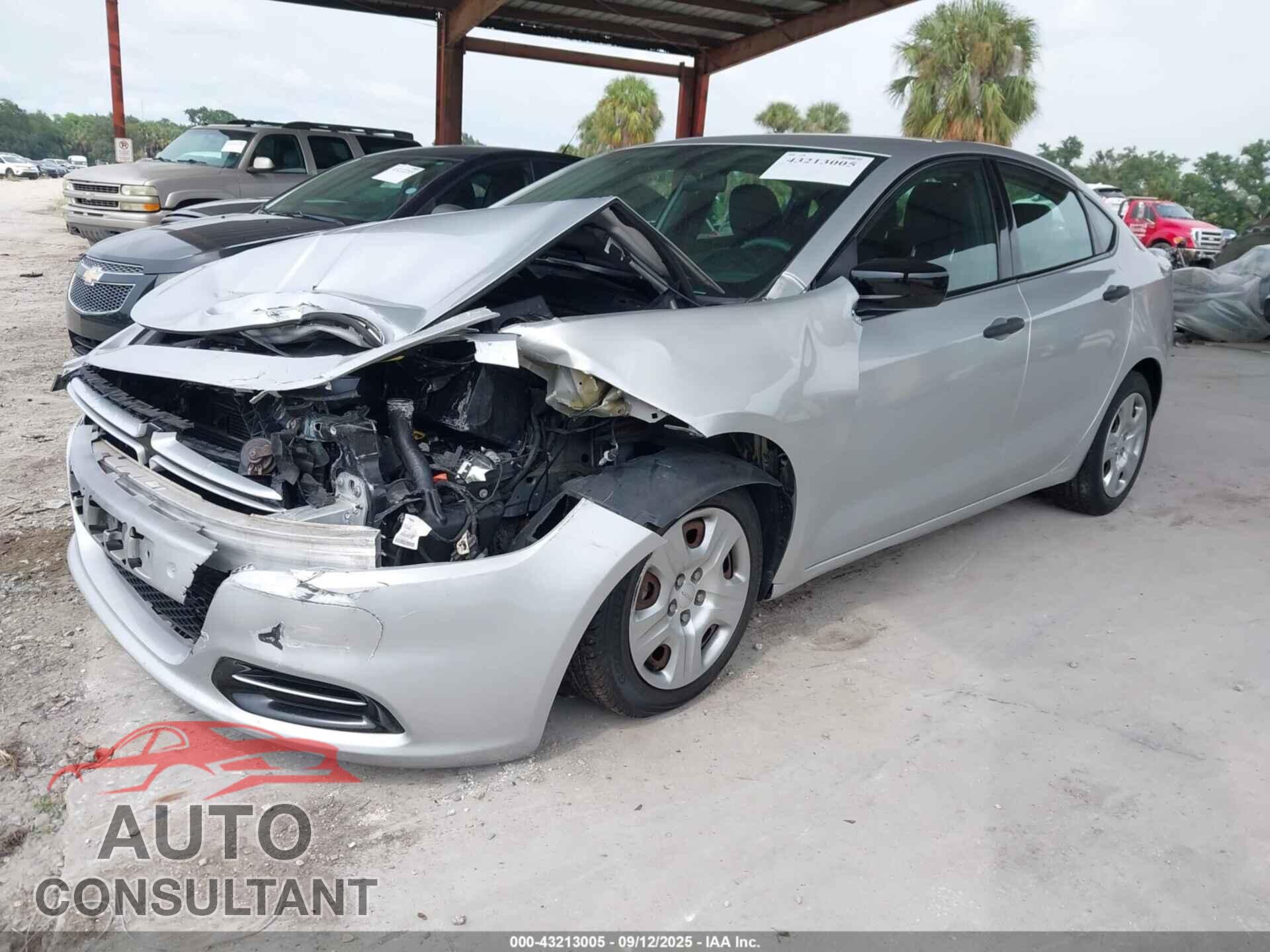 DODGE DART 2013 - 1C3CDFAA5DD201150