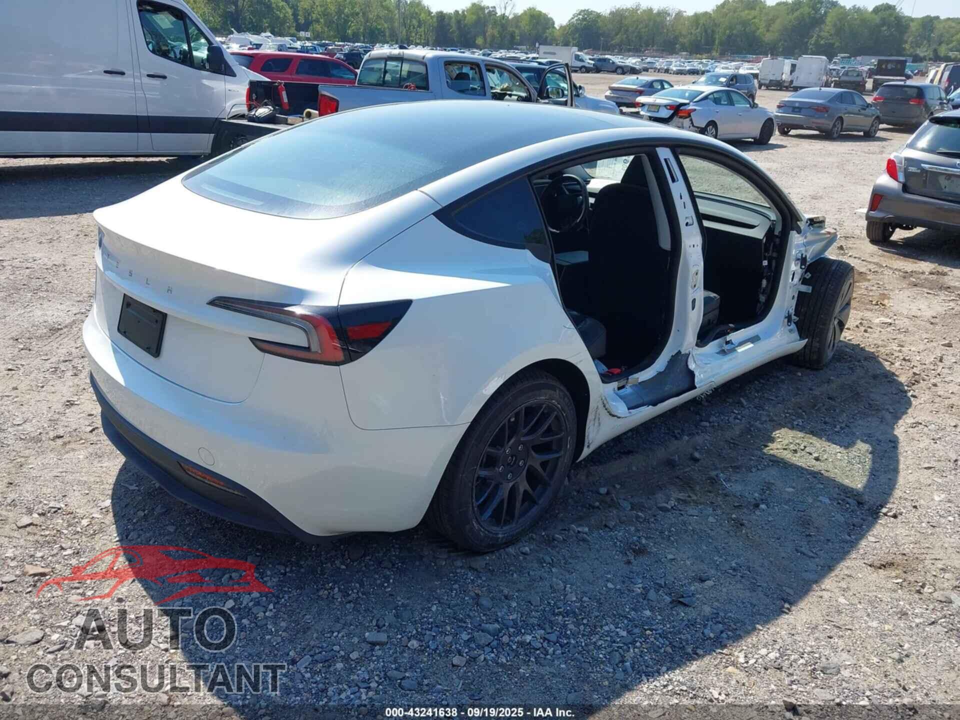 TESLA MODEL 3 2025 - 5YJ3E1EA6SF892829