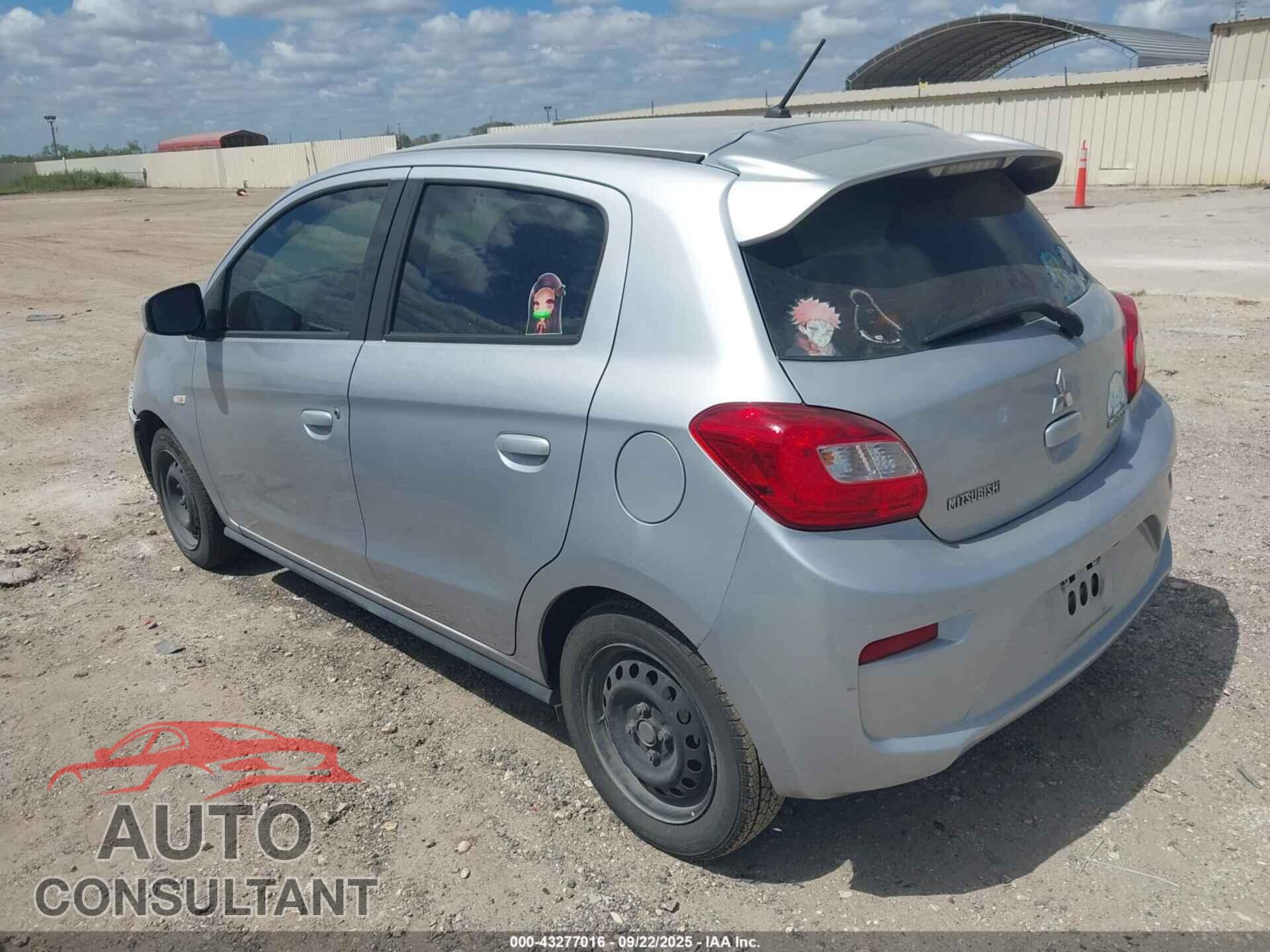 MITSUBISHI MIRAGE 2017 - ML32A3HJ1HH021458