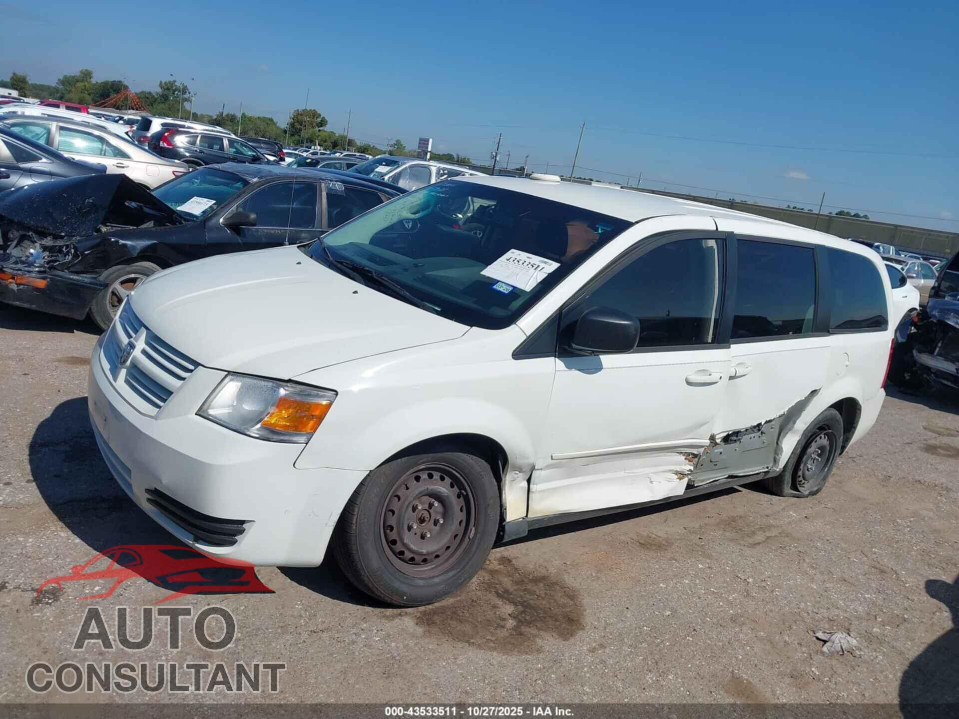 DODGE GRAND CARAVAN 2010 - 2D4RN4DE4AR228681