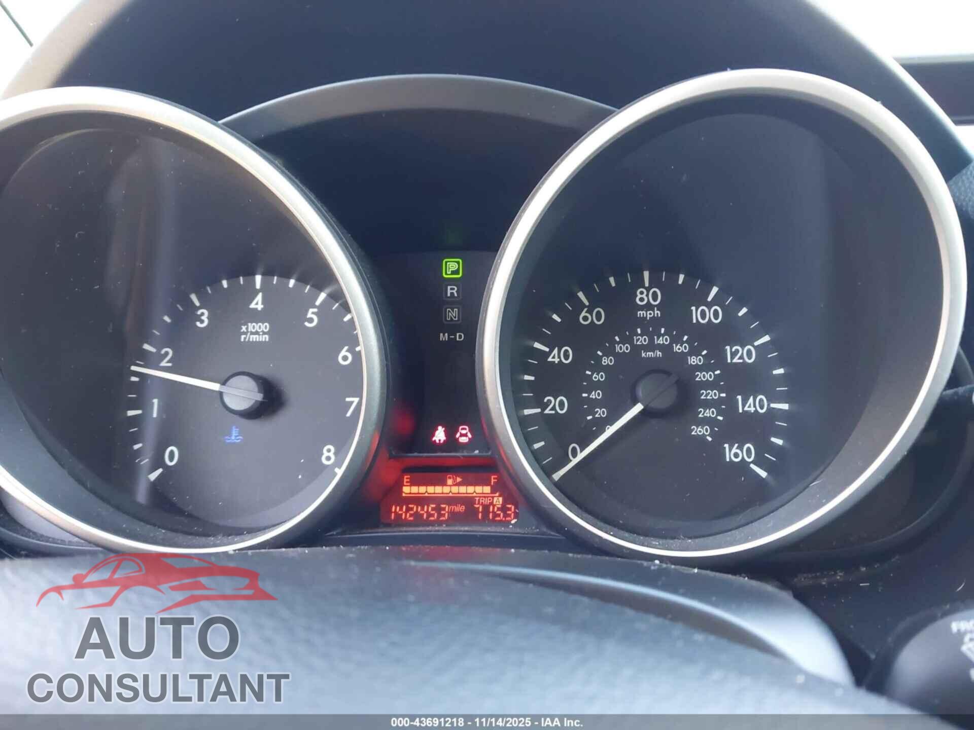 MAZDA MAZDA5 2012 - JM1CW2DL5C0100577