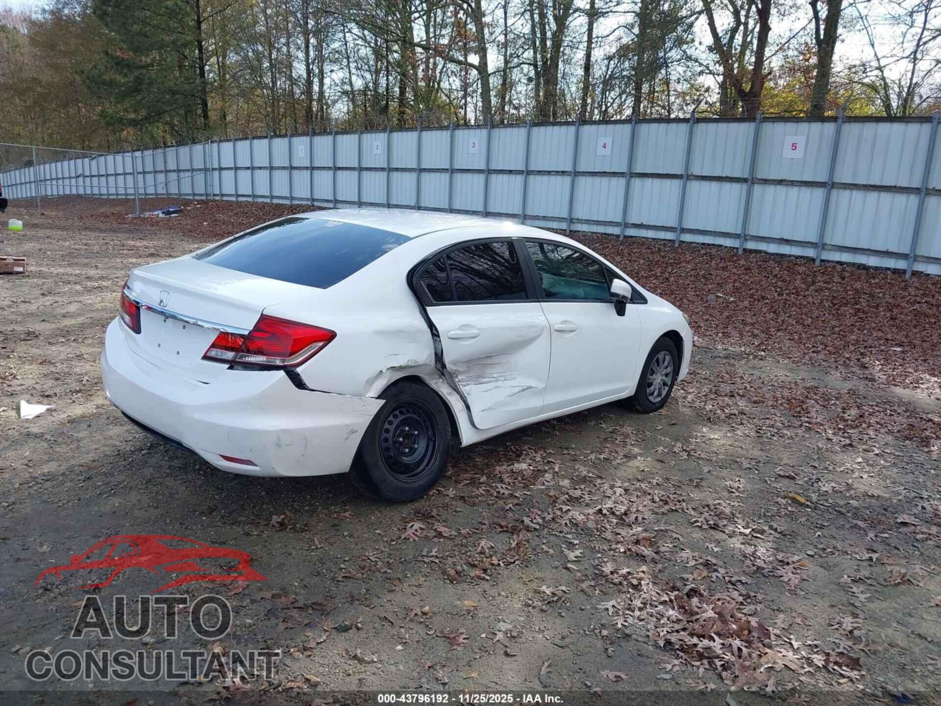 HONDA CIVIC 2014 - 19XFB2F53EE078872