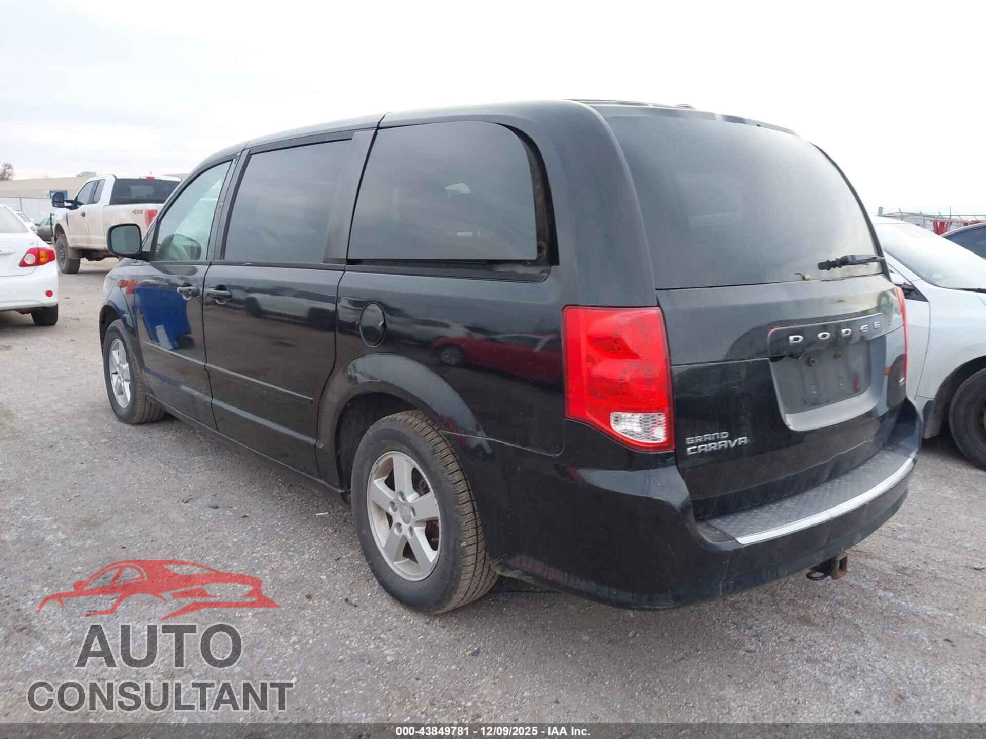 DODGE GRAND CARAVAN 2012 - 2C4RDGBG1CR160185